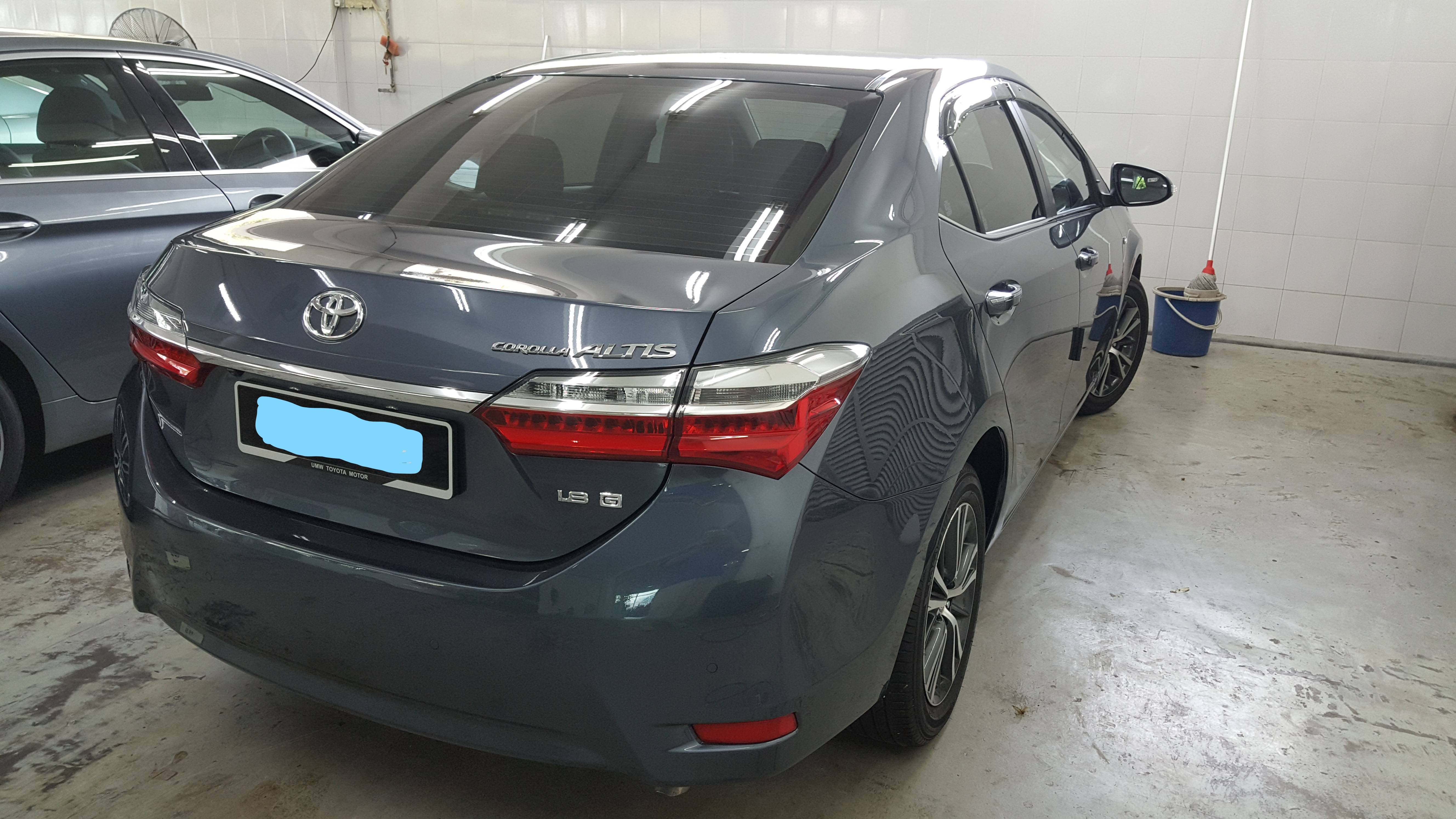 Terpakai 2017 Toyota Corolla 1.8G untuk Dijual