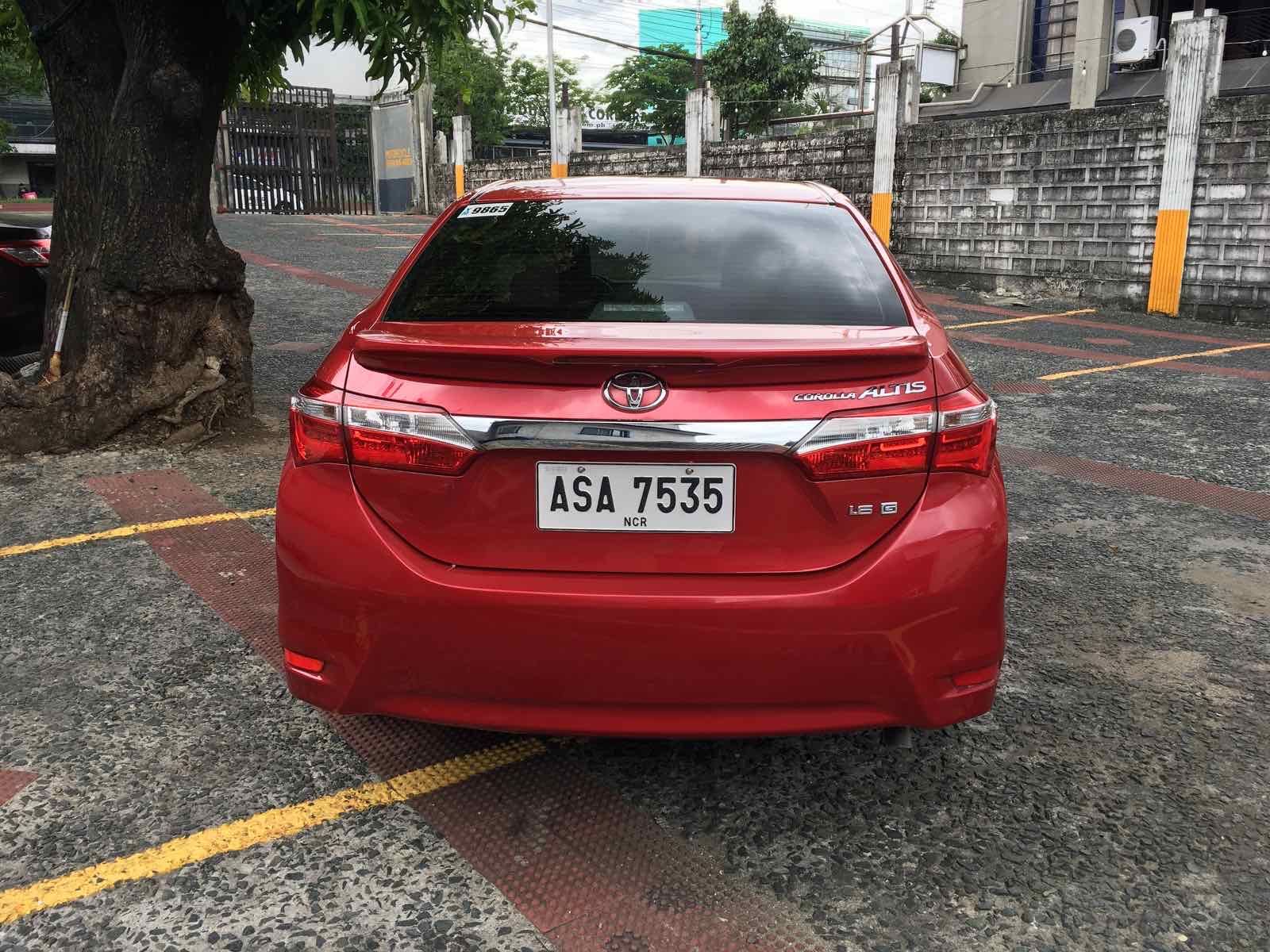 Old 2015 Toyota Corolla Altis 1.6 G AT
