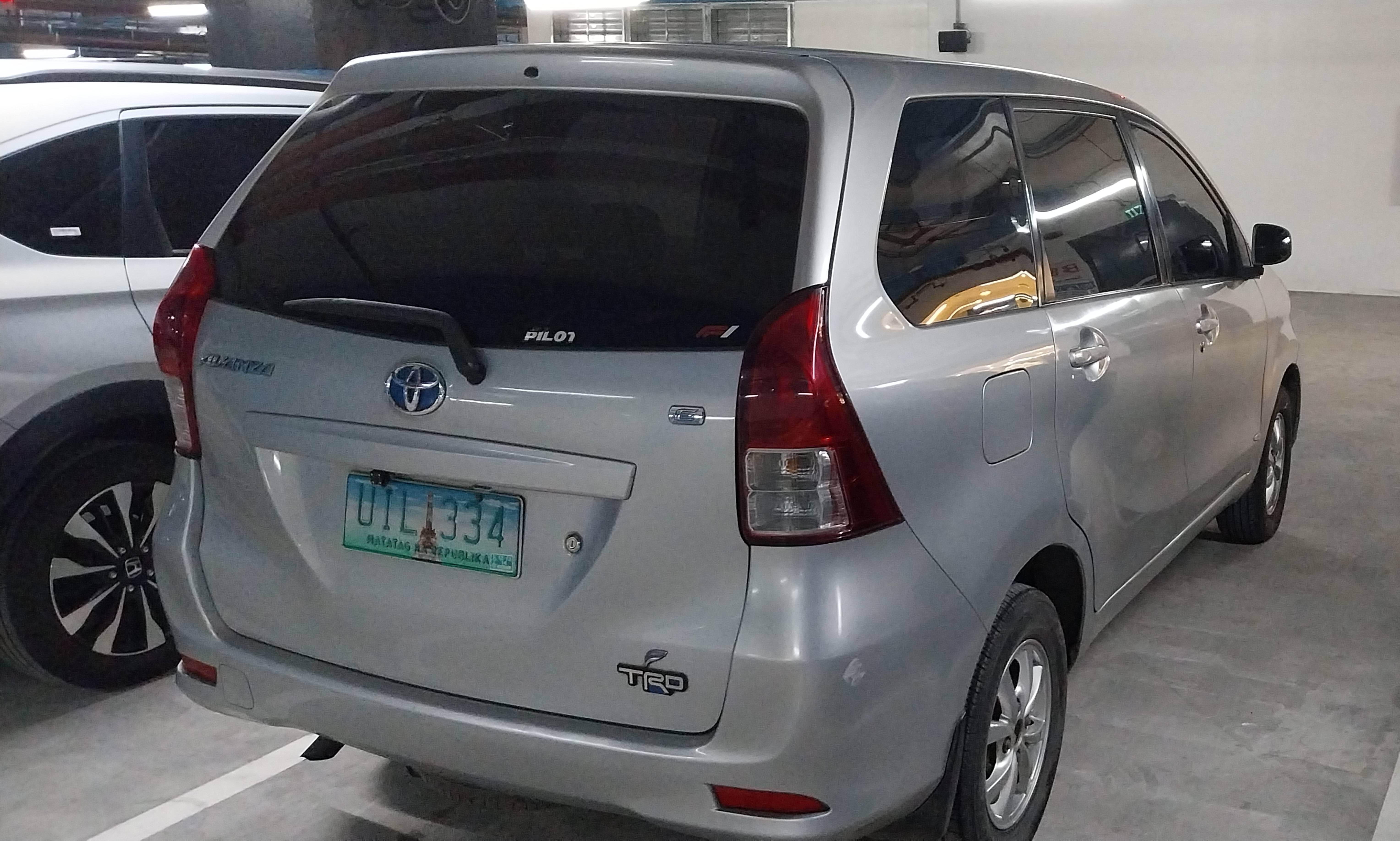 2012 Toyota Avanza 2012 Toyota Avanza