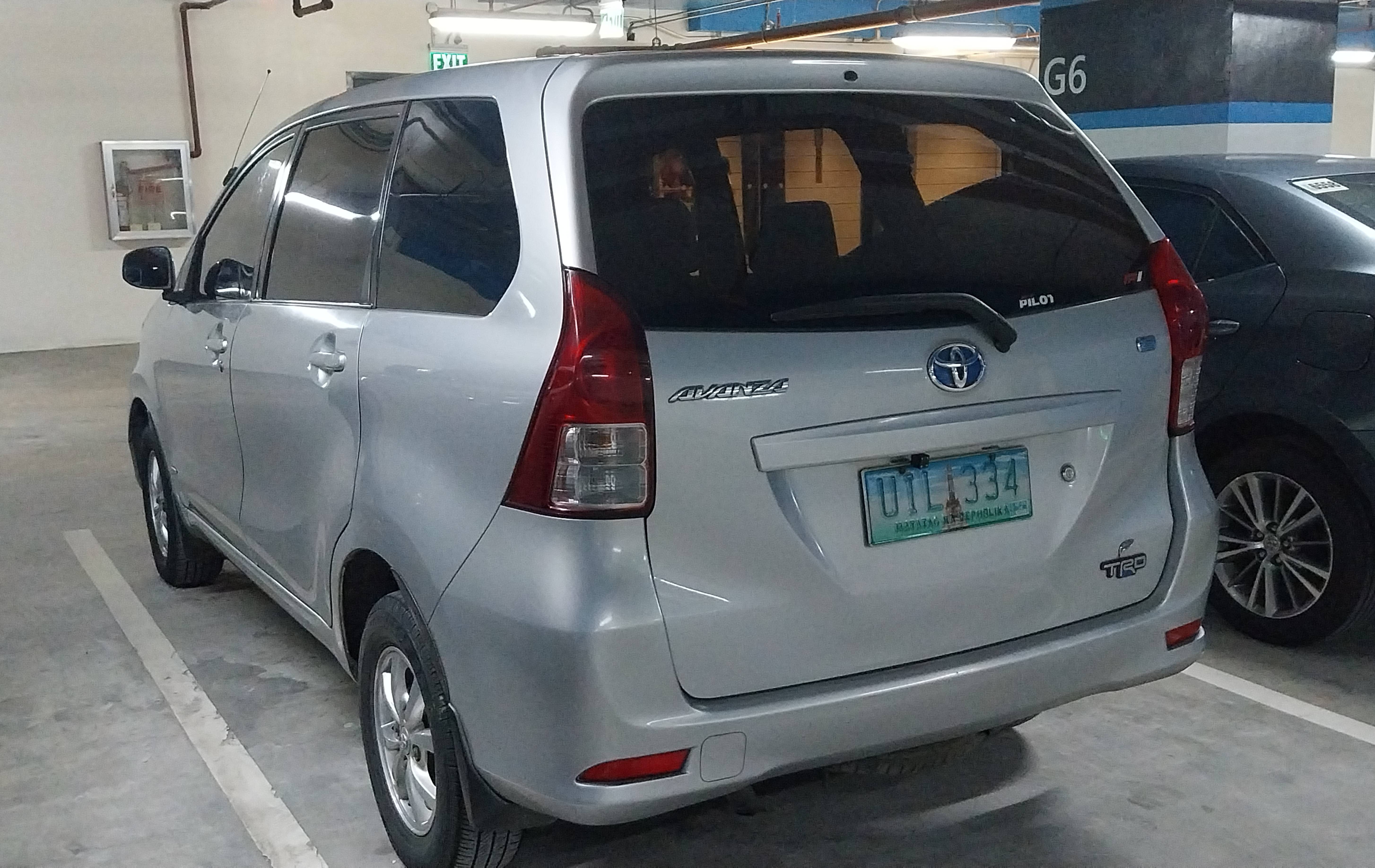 2012 Toyota Avanza 2012 Toyota Avanza