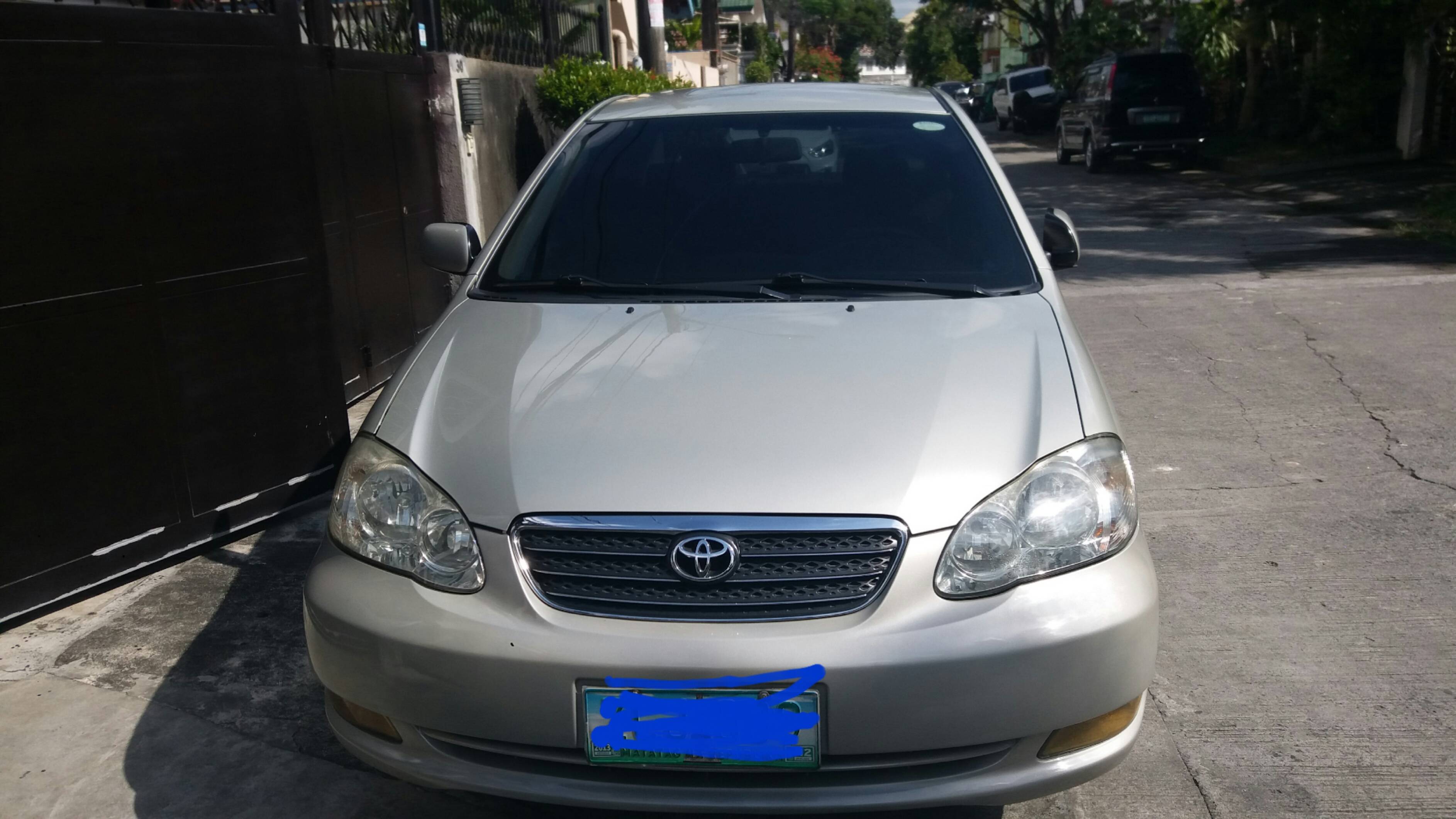 2006 Toyota Corolla Altis 2006 Toyota Corolla Altis