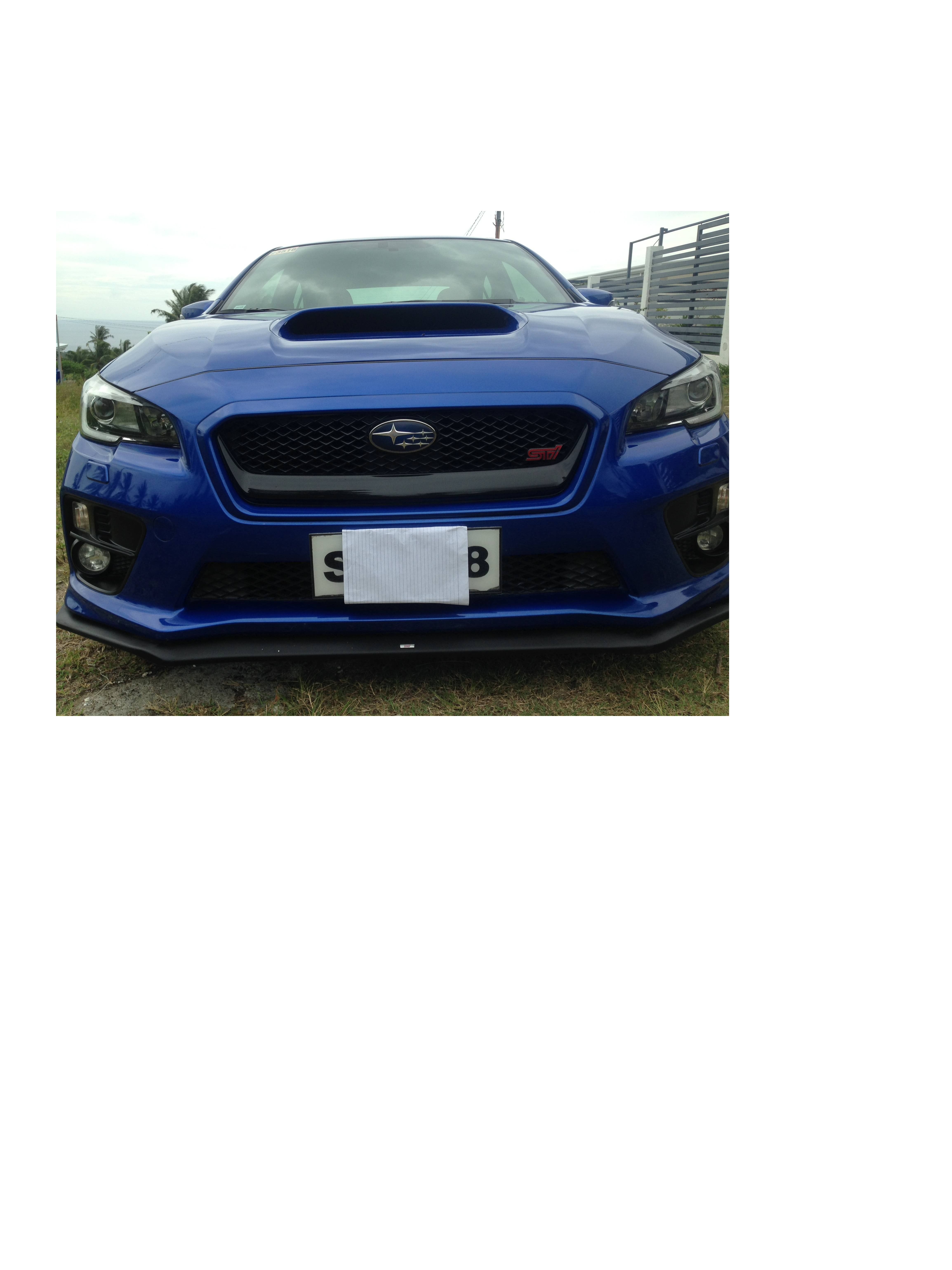 2015 Subaru WRX STI 2015 Subaru WRX STI
