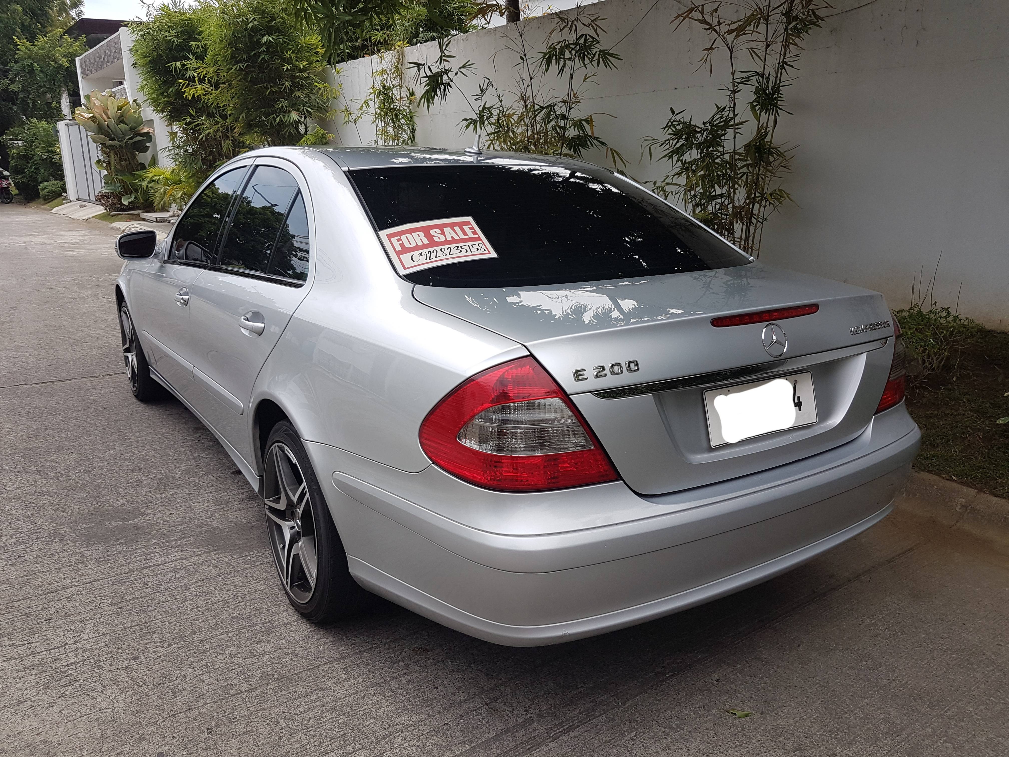 2008 Mercedes-Benz E-Class Sedan 2008 Mercedes-Benz E-Class Sedan