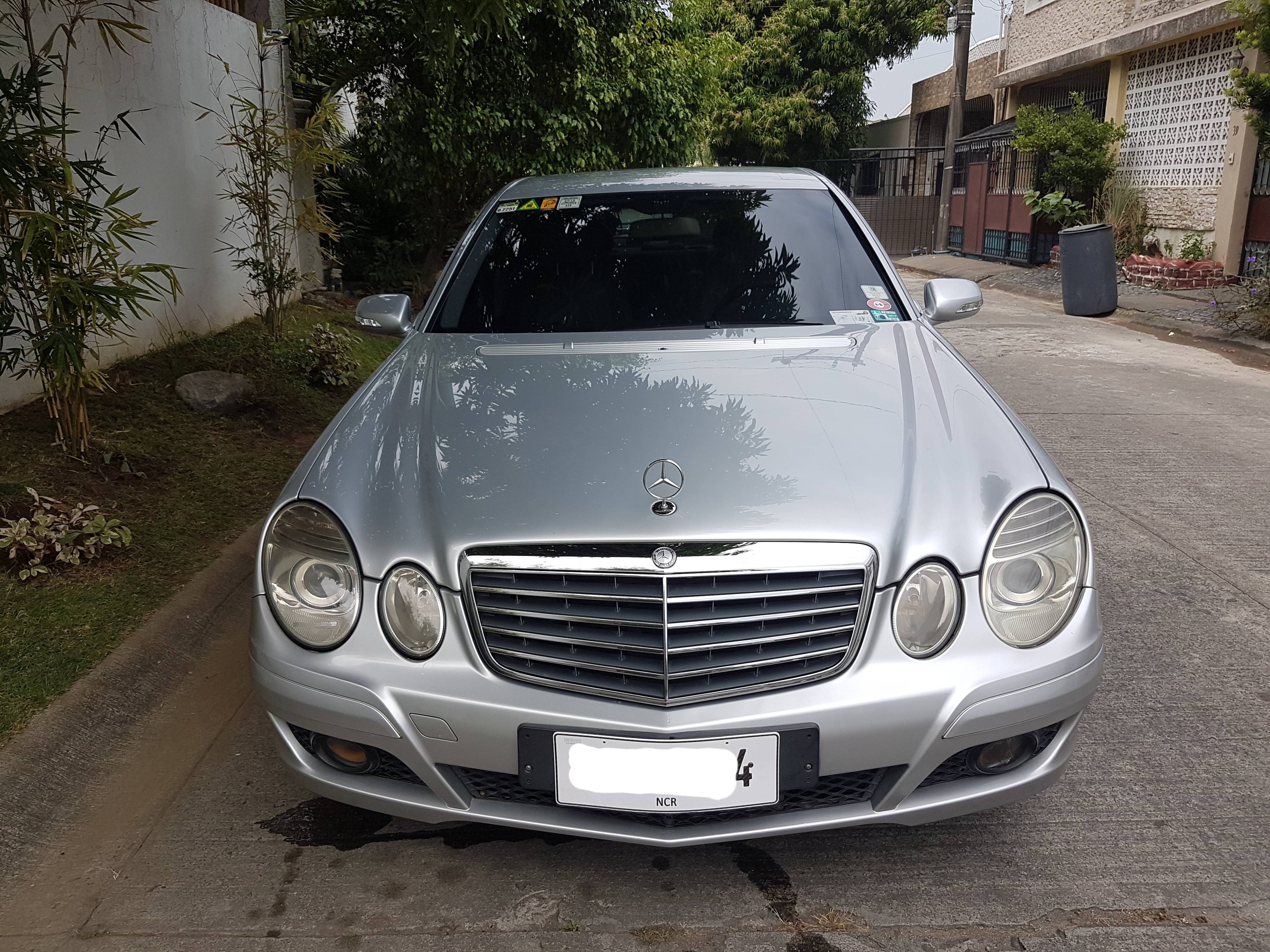 2008 Mercedes-Benz E-Class Sedan 2008 Mercedes-Benz E-Class Sedan