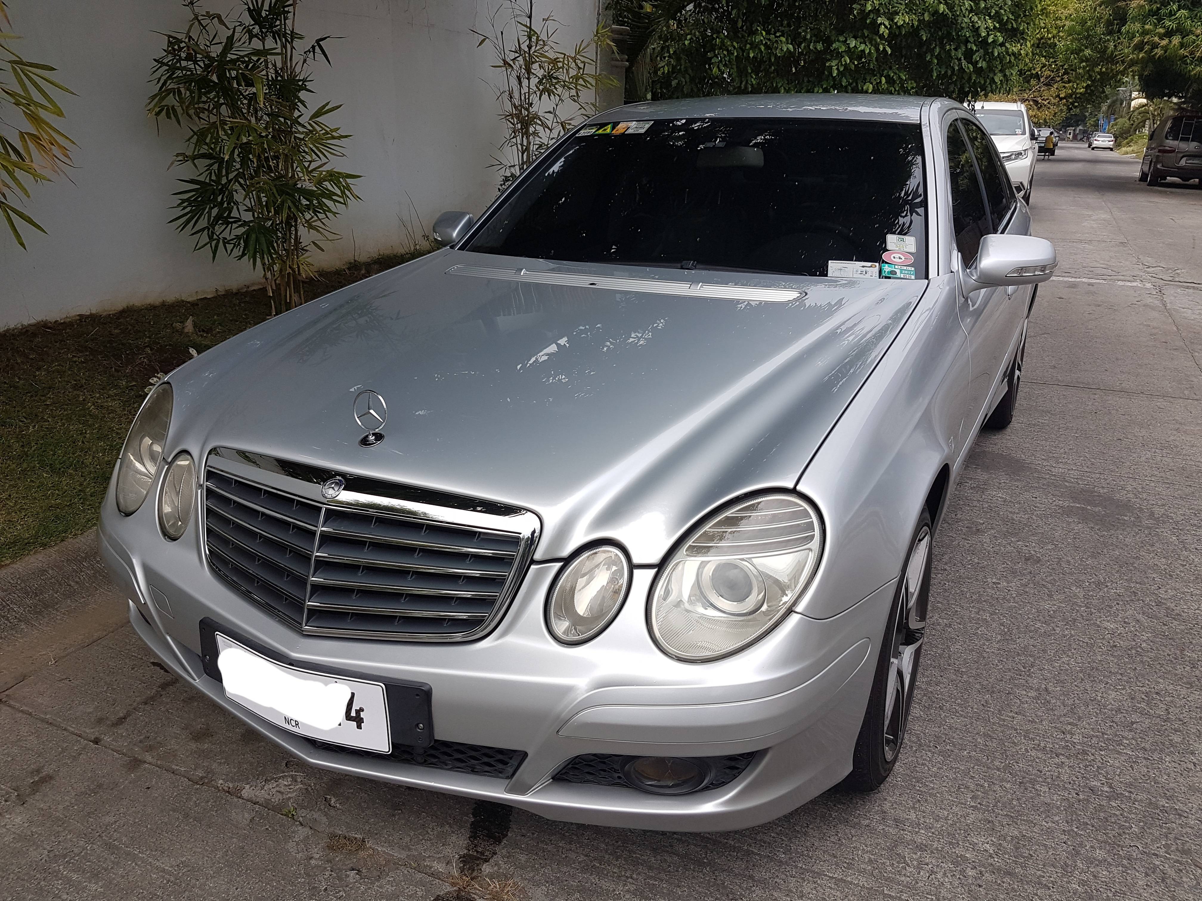 2008 Mercedes-Benz E-Class Sedan 2008 Mercedes-Benz E-Class Sedan