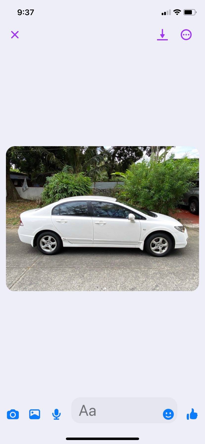Old 2010 Honda Civic 1.8L V AT