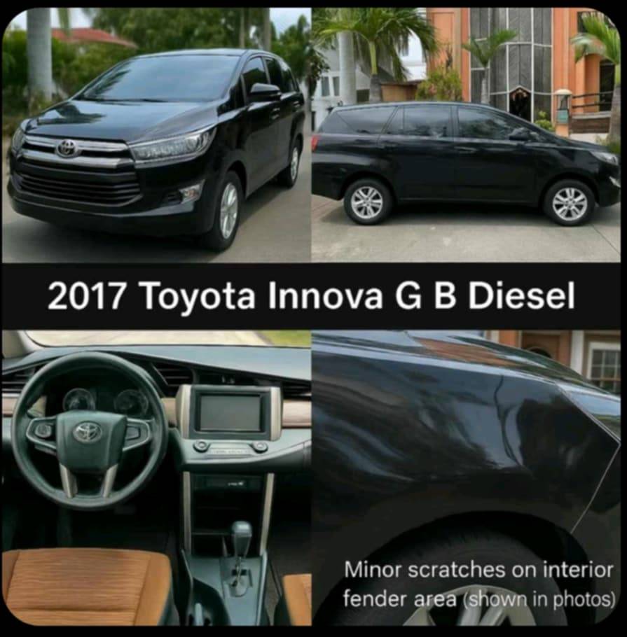 Second Hand 2017 Toyota Innova Second Hand 2017 Toyota Innova