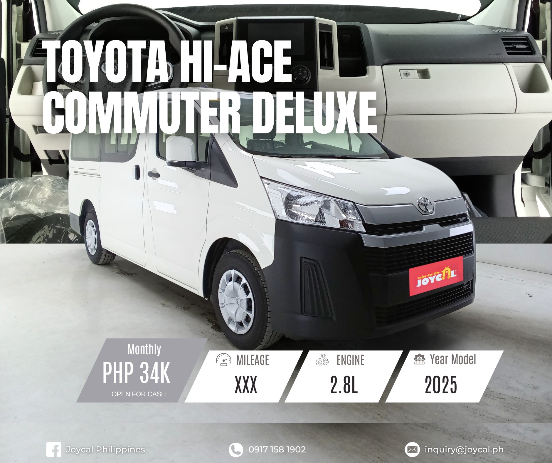 Second Hand 2025 Toyota Hiace Second Hand 2025 Toyota Hiace