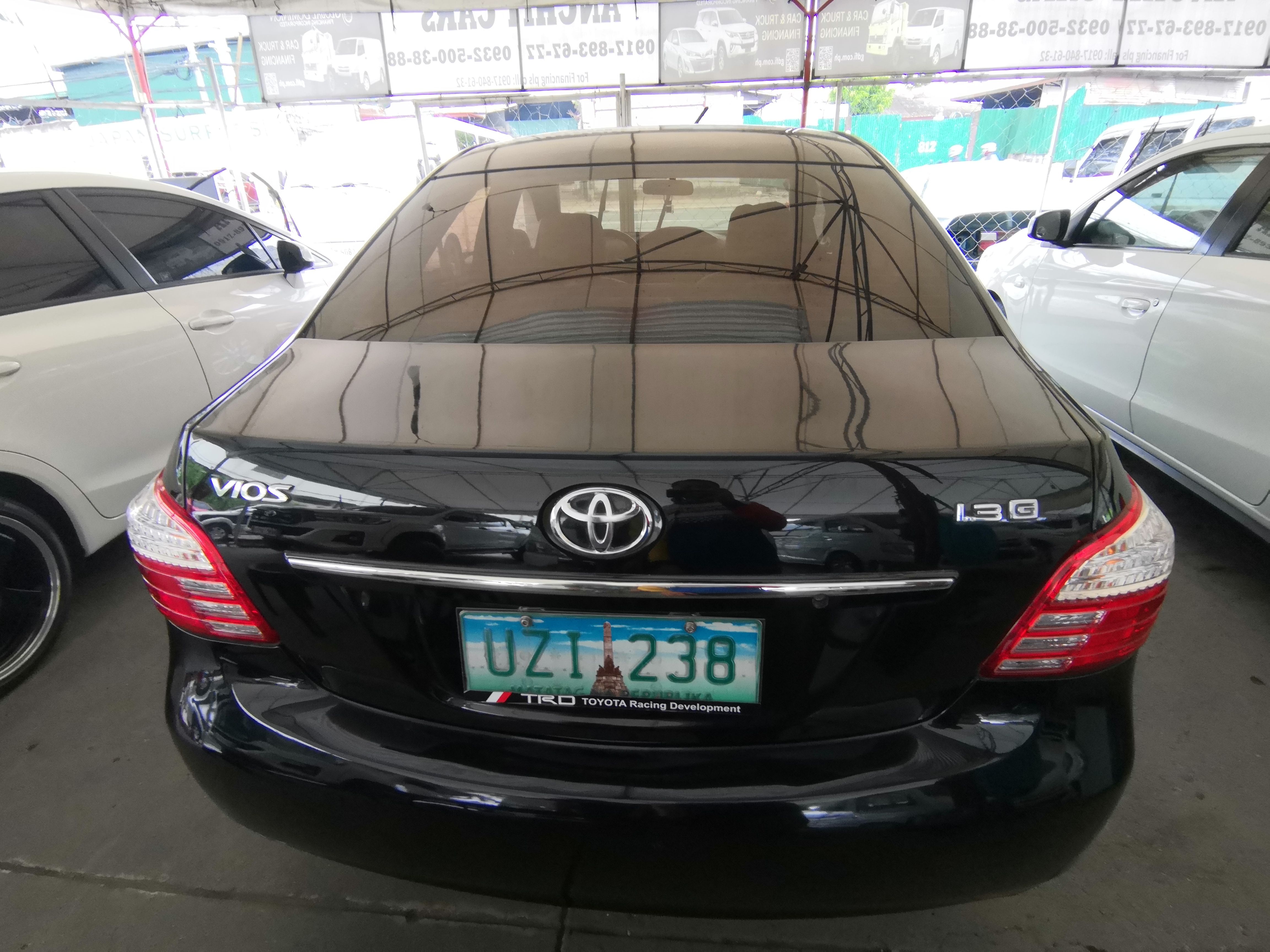 Old 2013 Toyota Vios 1.3 G AT