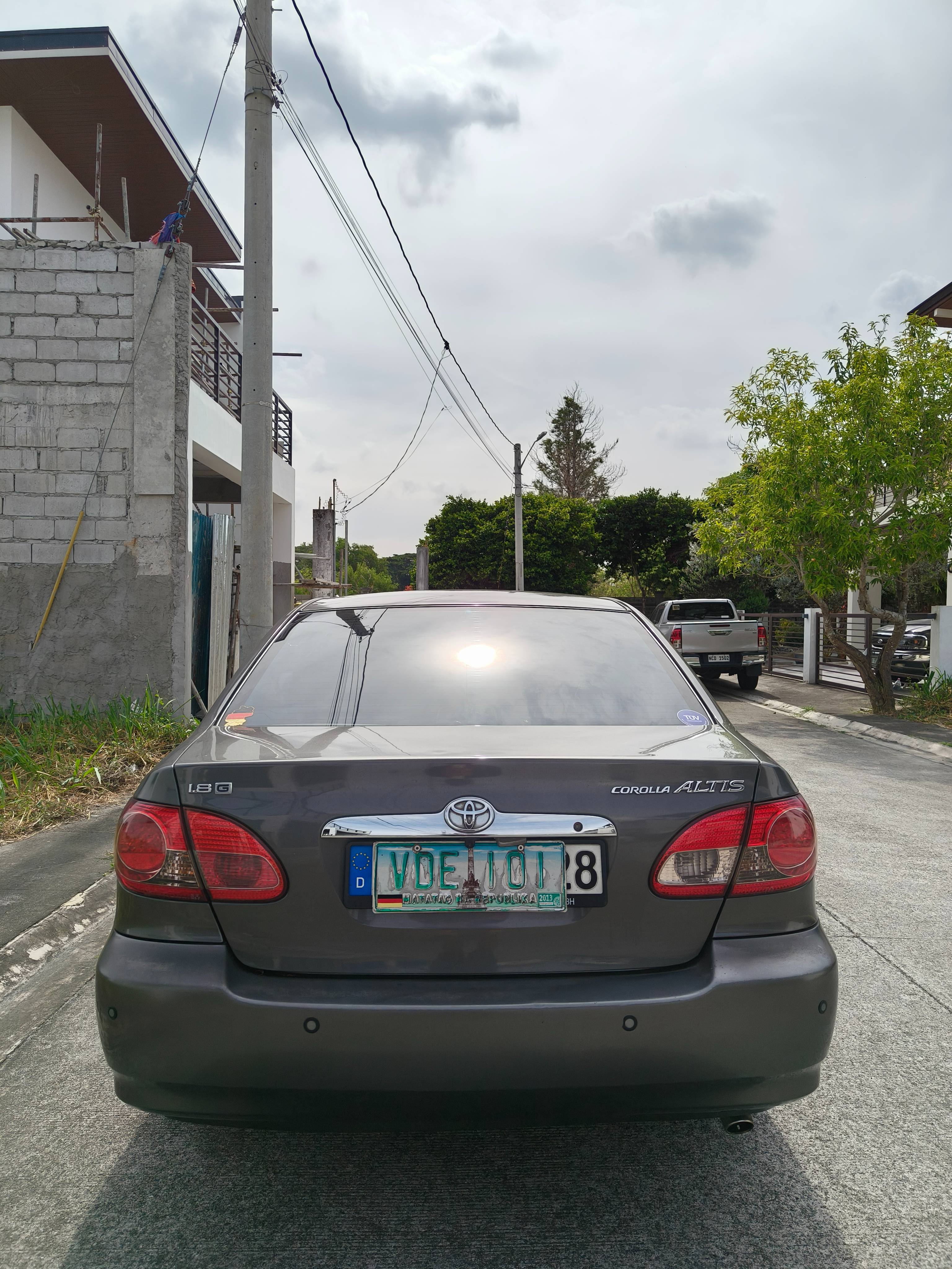 2004 Toyota Corolla Altis 2004 Toyota Corolla Altis