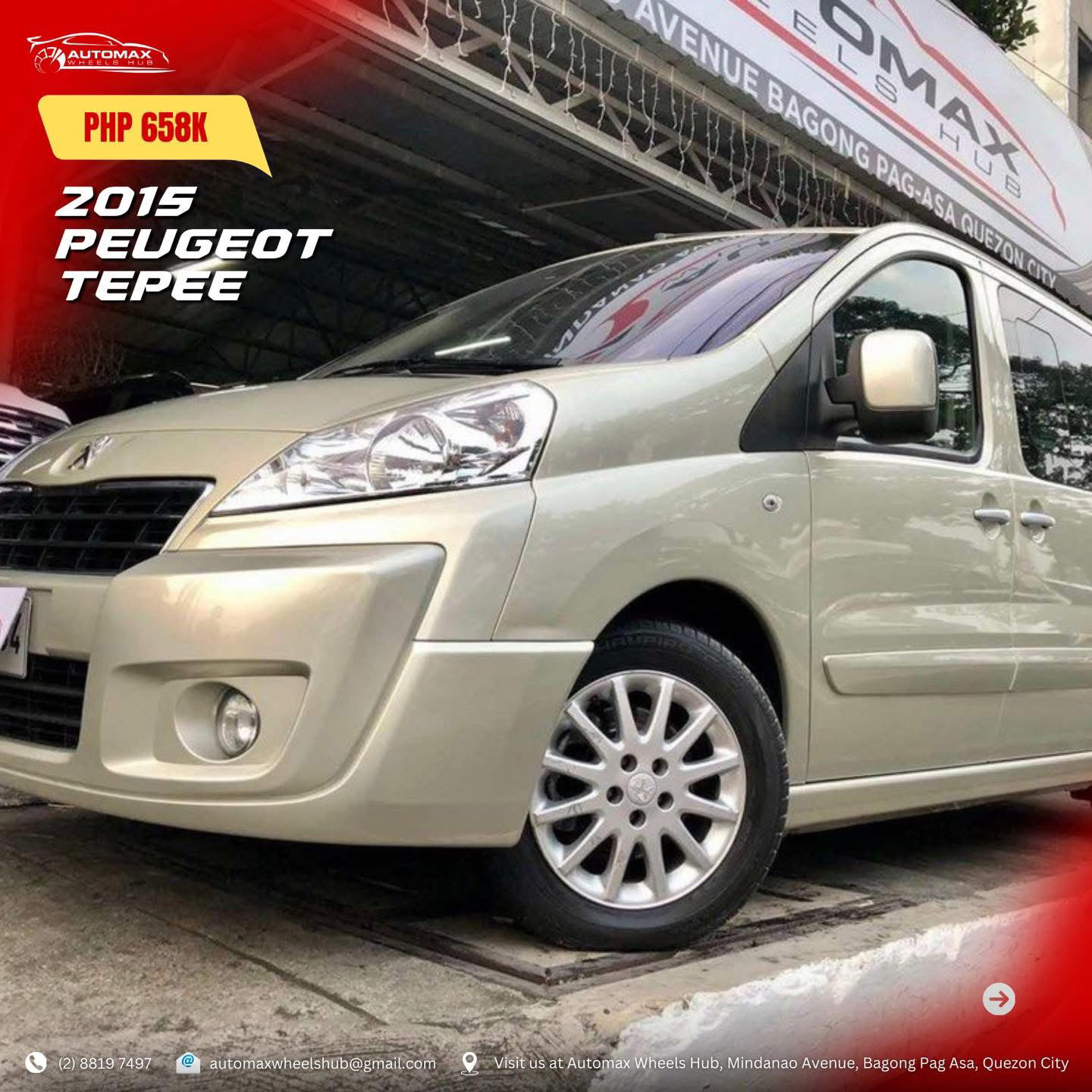 Second Hand 2015 Peugeot Expert Tepee Second Hand 2015 Peugeot Expert Tepee