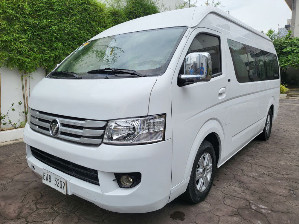 foton traveller downpayment and monthly