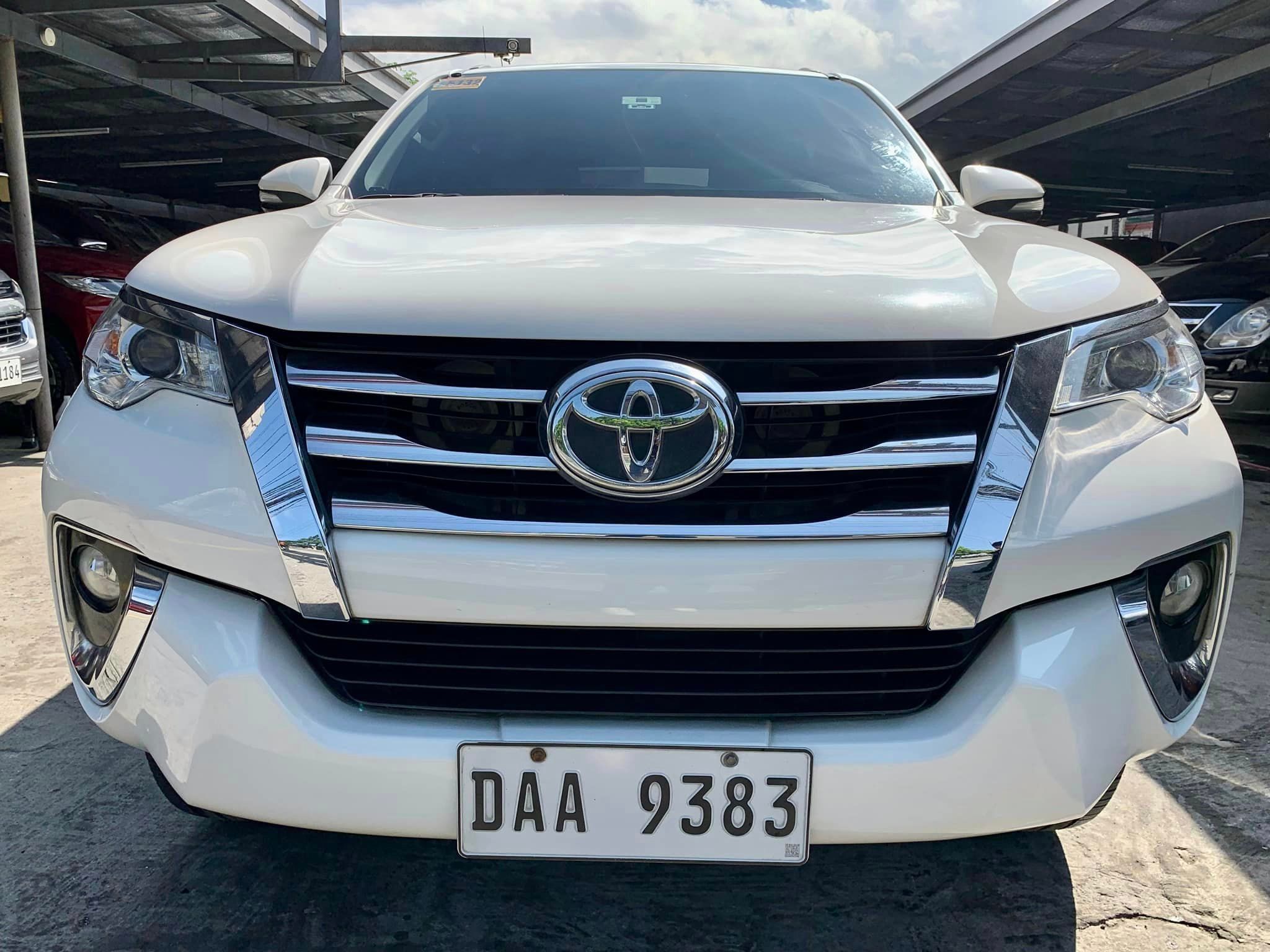 Used 2017 Toyota Fortuner Gas AT 4x2 2.7 G