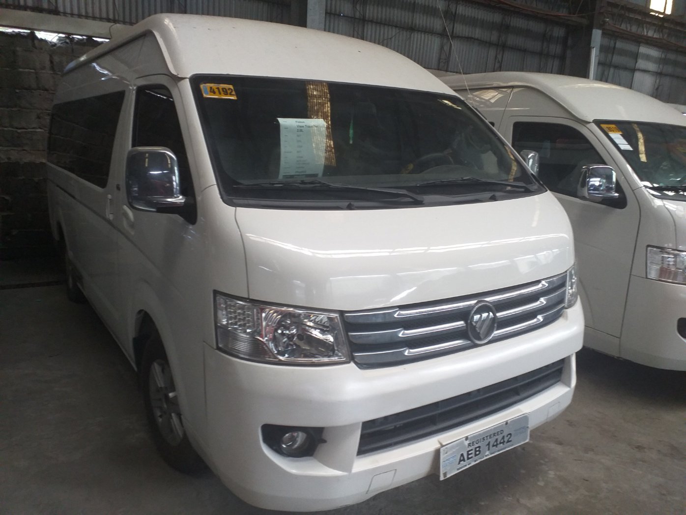 2016 Foton View Transvan 2016 Foton View Transvan