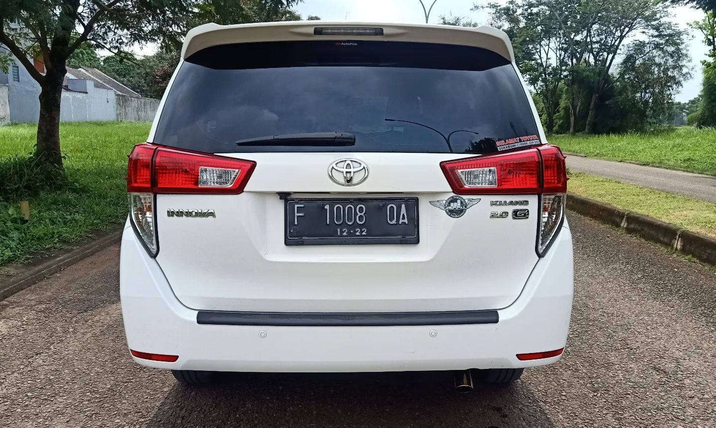 Dijual 2017 Toyota Kijang Innova REBORN 2.0 G MT REBORN 2.0 G MT Bekas