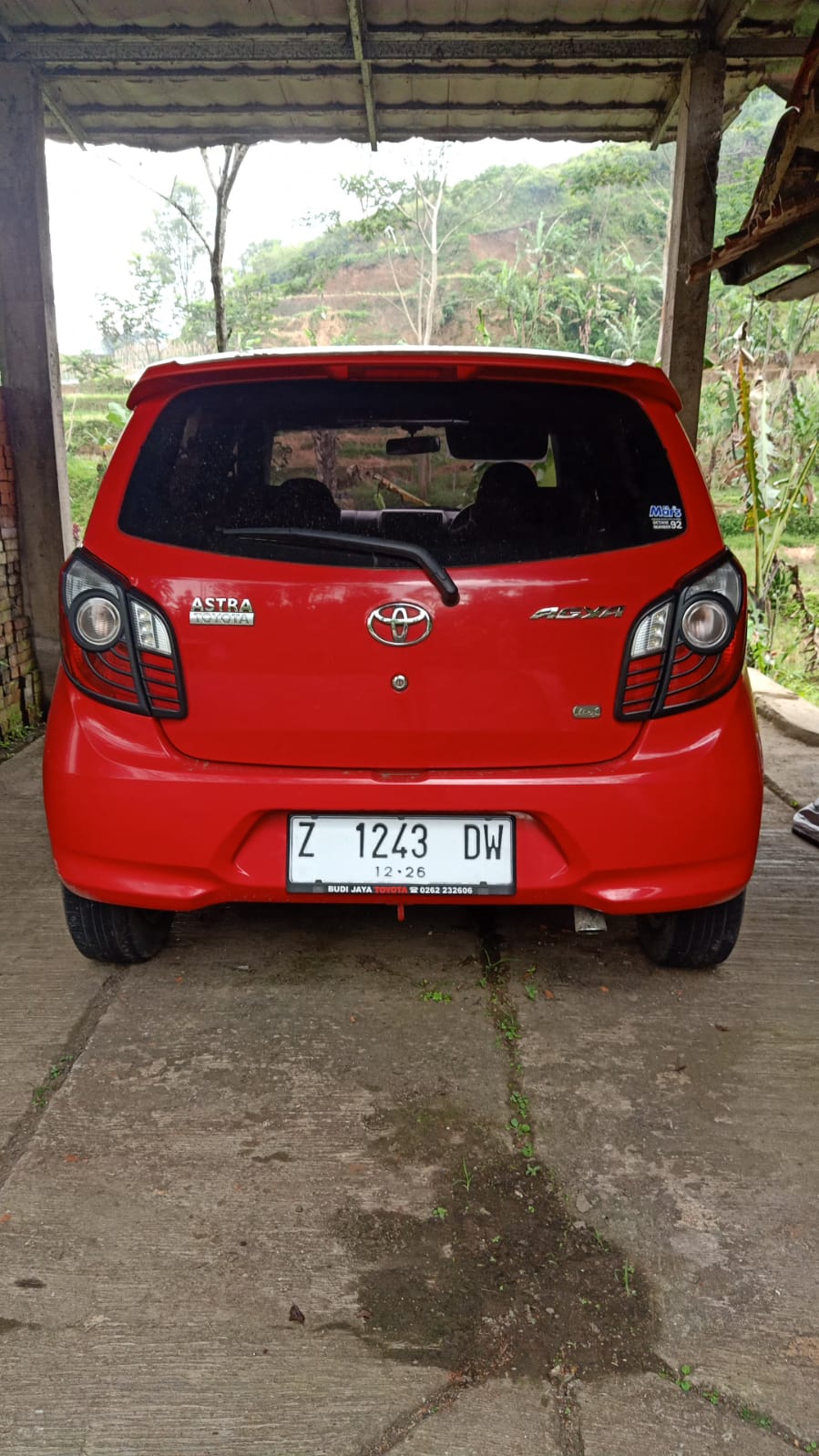 2016 Toyota Agya  1.0 G MT 2016 Toyota Agya  1.0 G MT