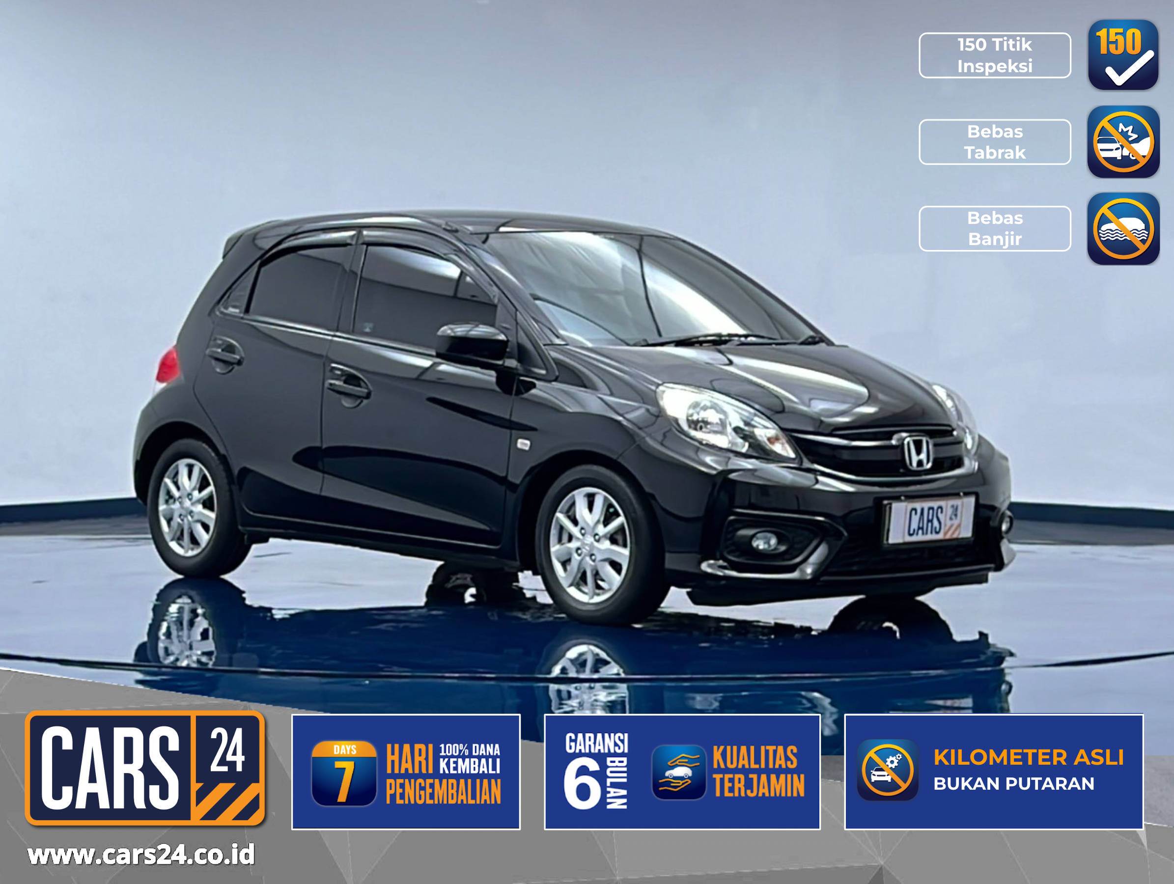 2017 Honda Brio  Satya E MT Satya E MT bekas