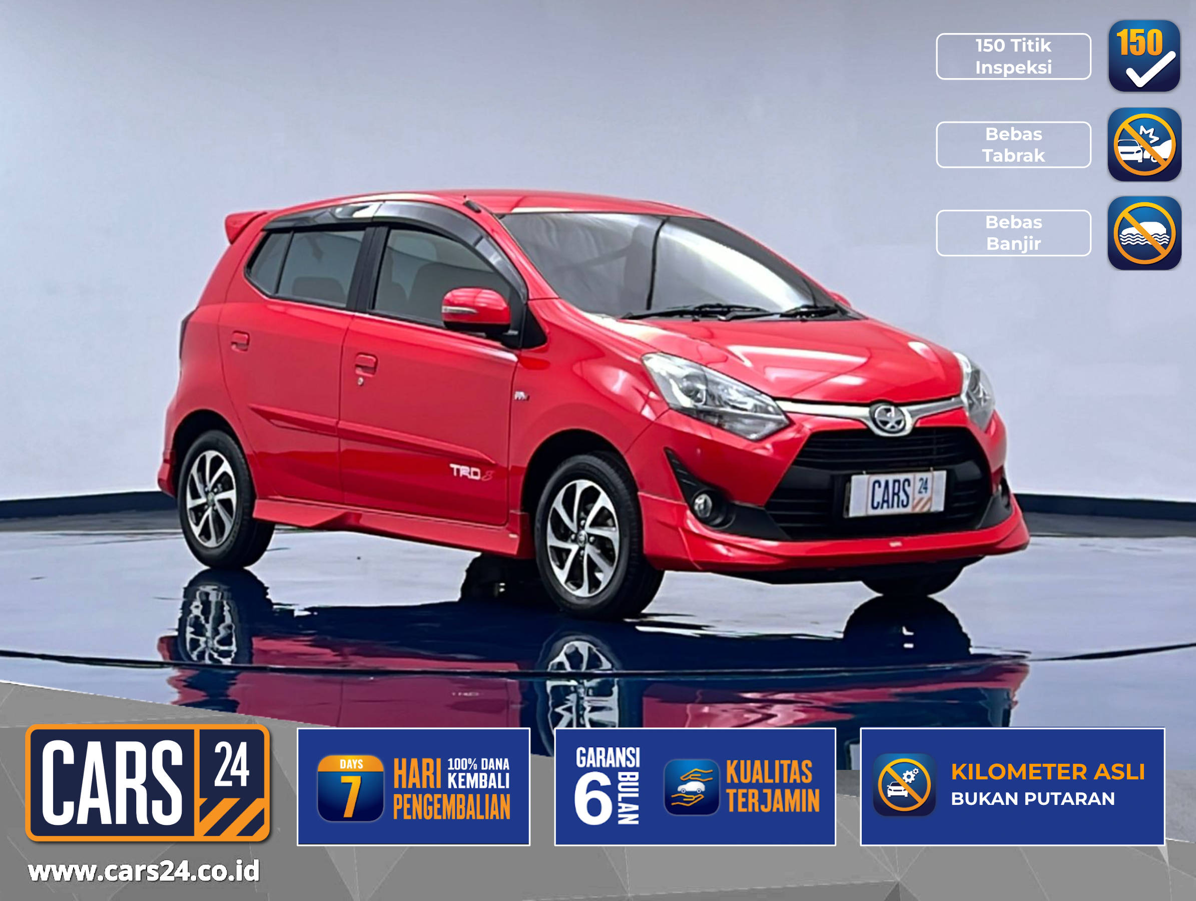 Used 2019 Toyota Agya 1.2L G AT TRD 1.2L G AT TRD