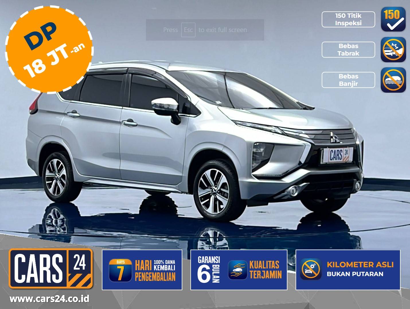 2018 Mitsubishi Xpander  Ultimate AT Ultimate AT bekas