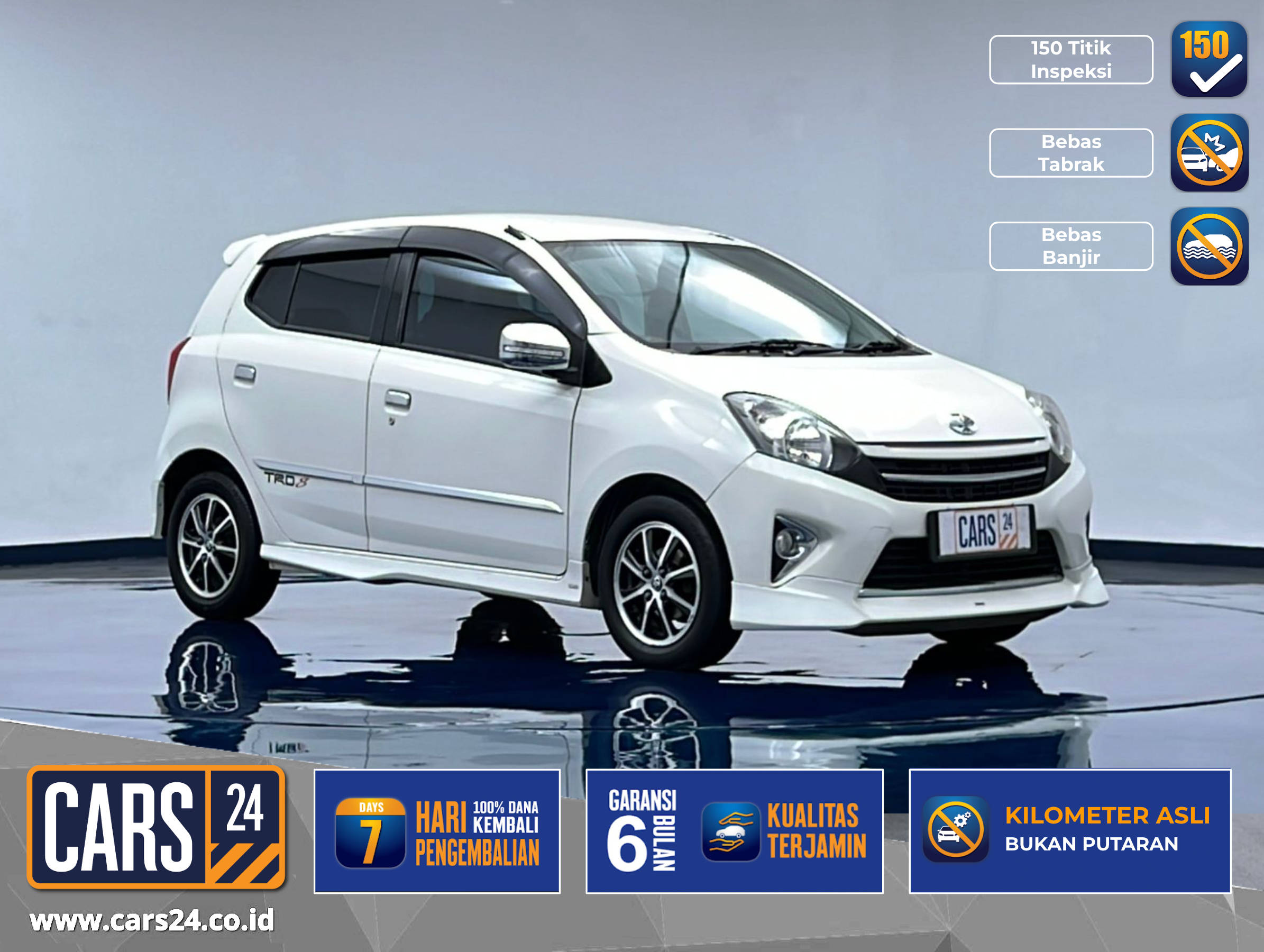 2016 Toyota Agya G TRD 1.0L AT