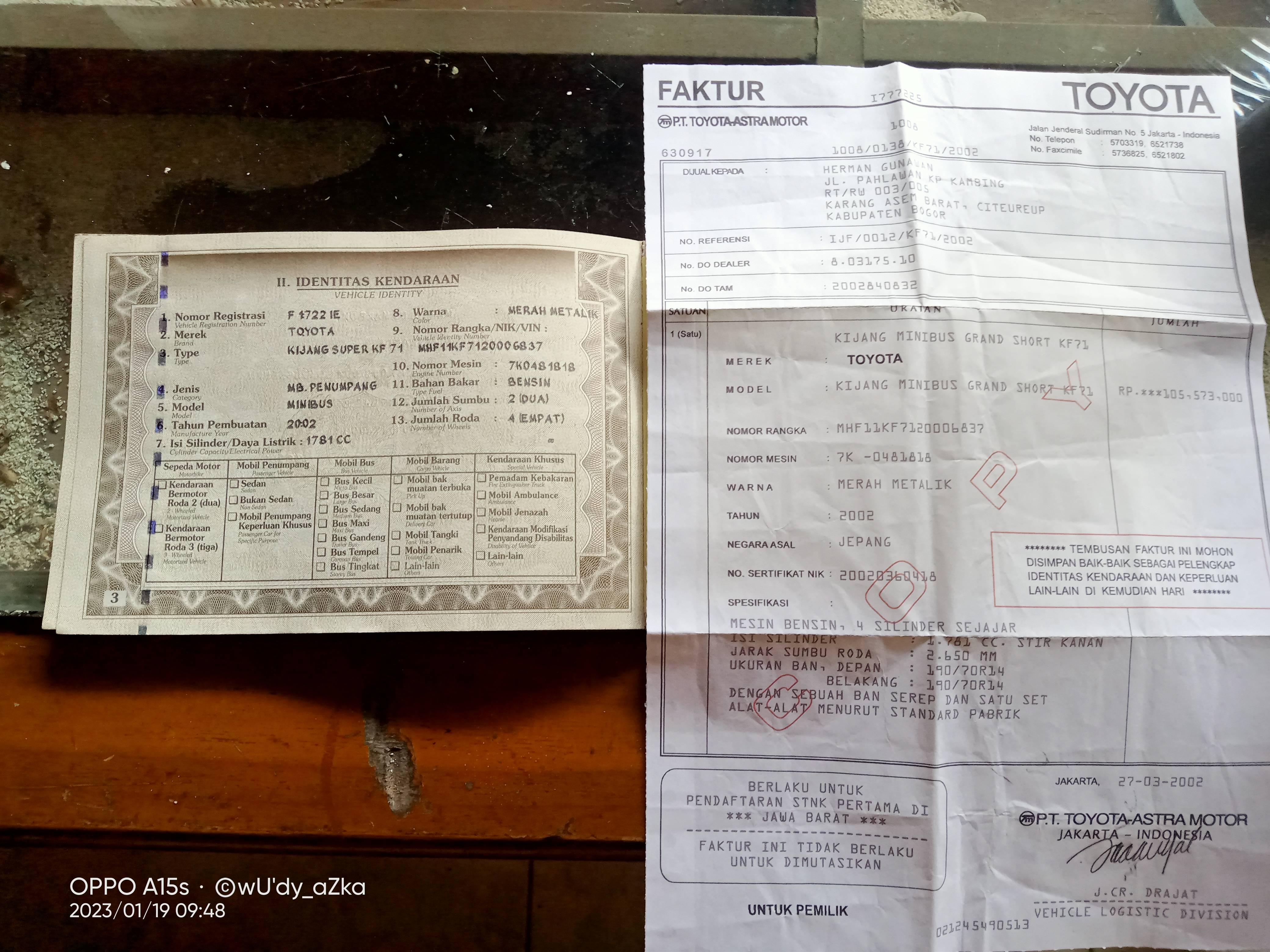 2002 Toyota Kijang 2002 Toyota Kijang