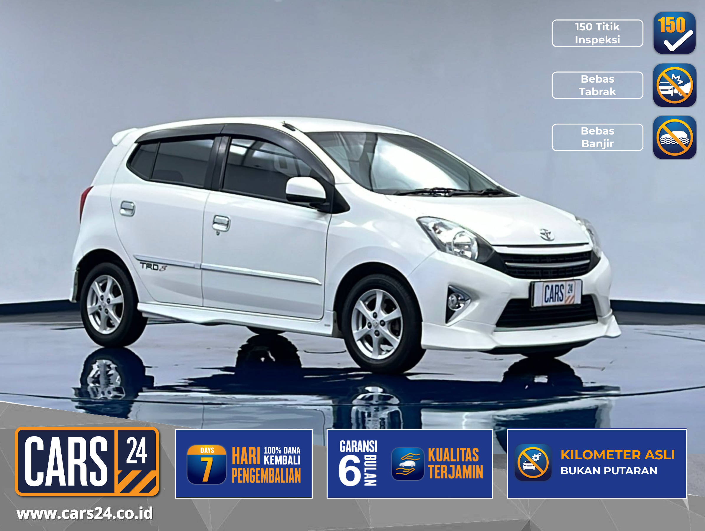 2015 Toyota Agya 1.0L G A/T
