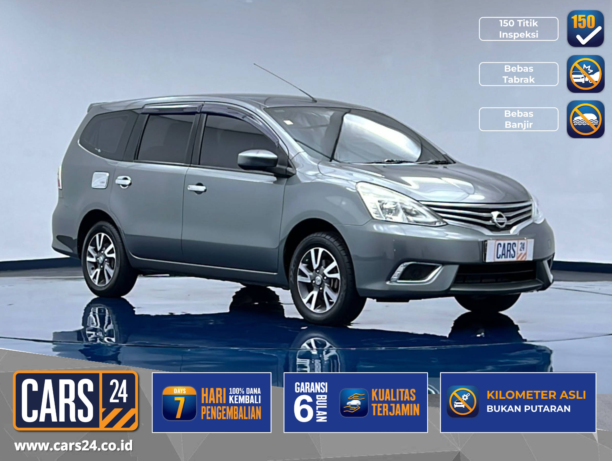 2018 Nissan Grand Livina 1.5 SV CVT 1.5 SV CVT bekas