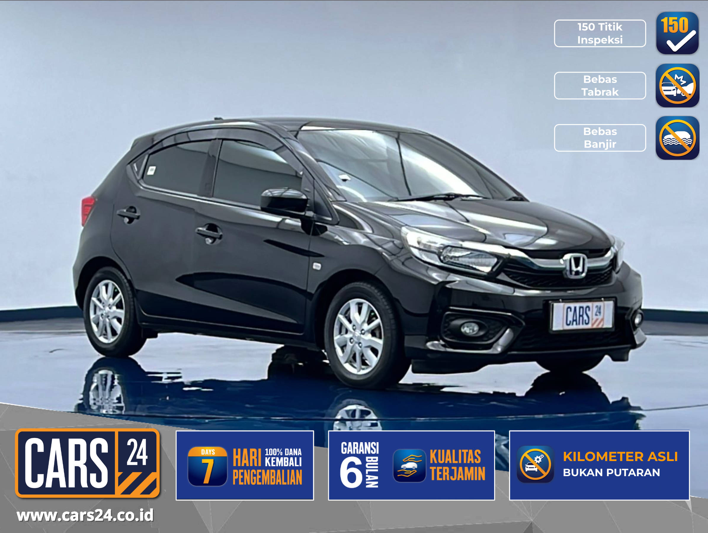 2019 Honda Brio Satya E CVT Satya E CVT bekas