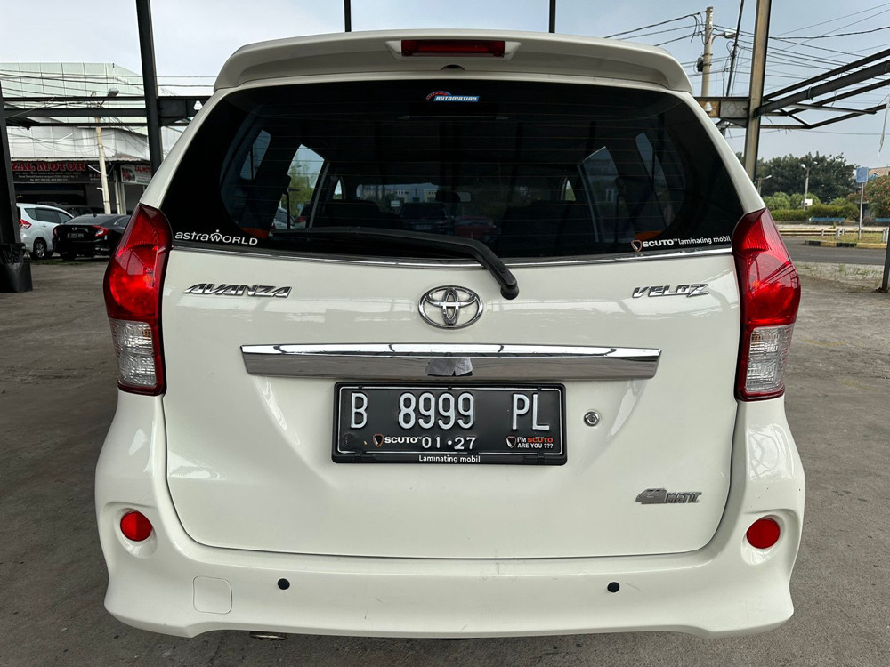 2012 Toyota Avanza Veloz 2012 Toyota Avanza Veloz