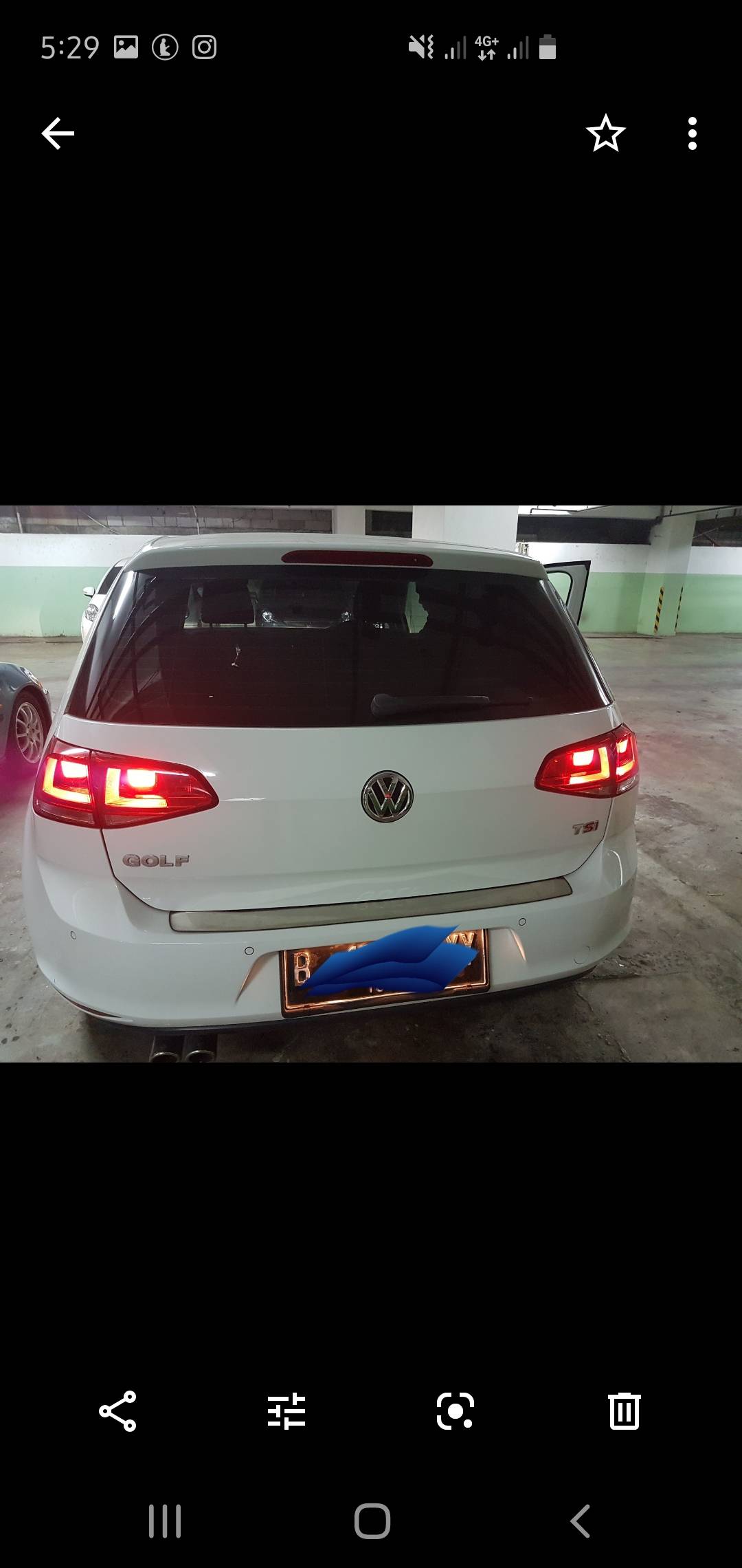 2014 Volkswagen Golf 1.4L TSI 1.4L TSI tua