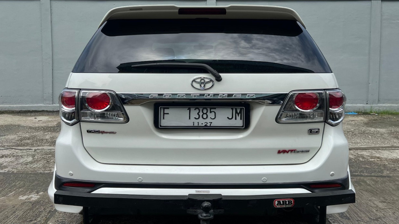 2013 Toyota Fortuner  2.5L G VNT TRD Diesel AT 2013 Toyota Fortuner  2.5L G VNT TRD Diesel AT