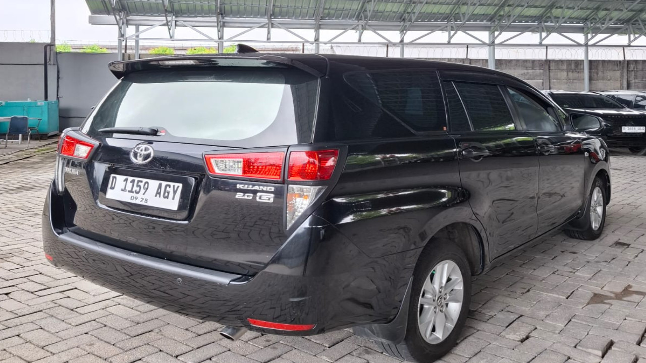 2018 Toyota Innova BENSIN G 2.0 AT 2018 Toyota Innova BENSIN G 2.0 AT