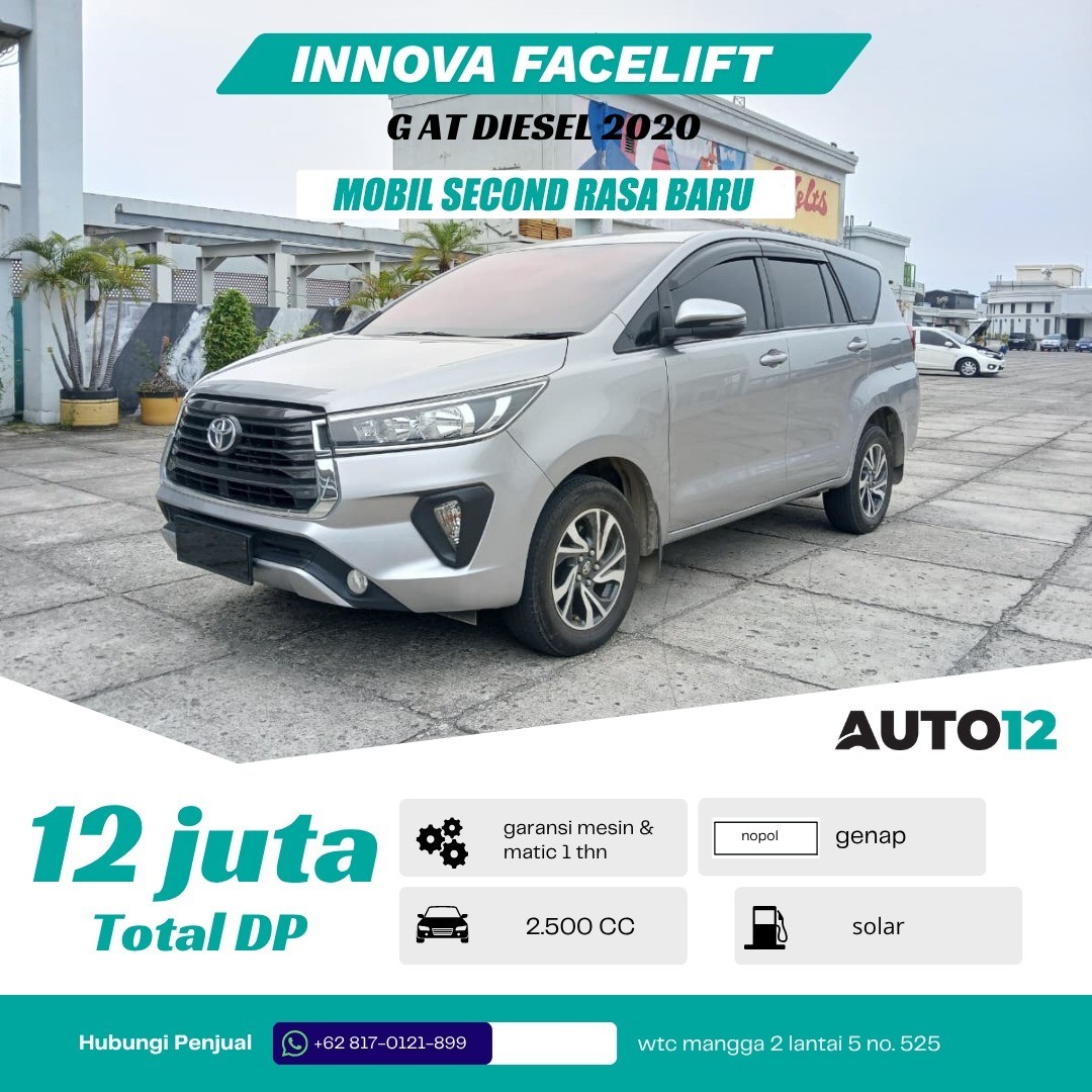 2020 Toyota Kijang Innova