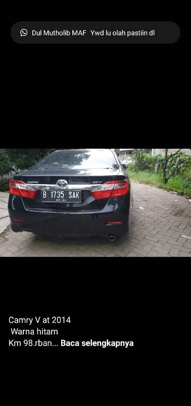 Used 2014 Toyota Camry V 2.5L AT V 2.5L AT for sale