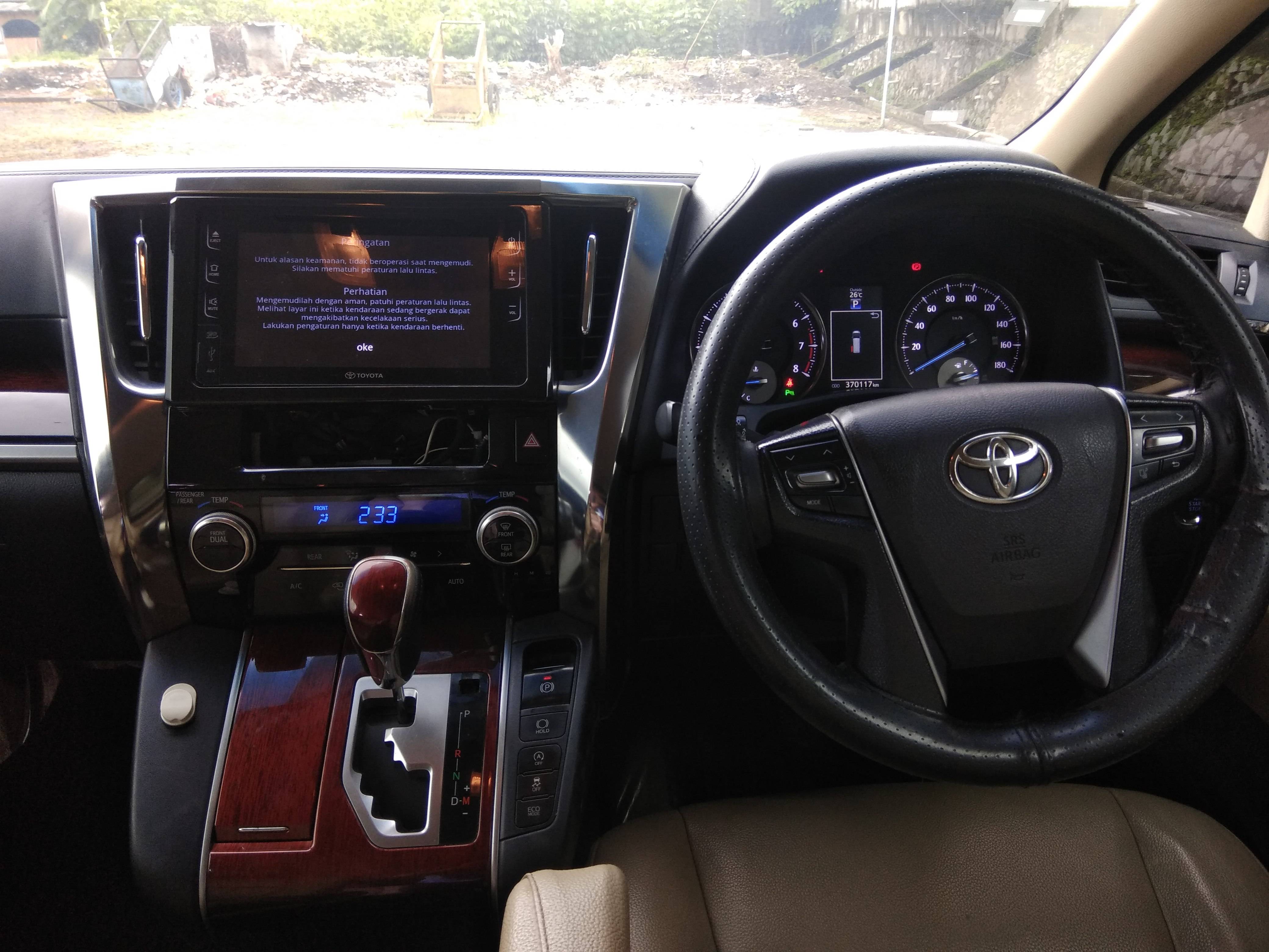 Used 2015 Toyota Alphard  2.4 X 2.4 X for sale