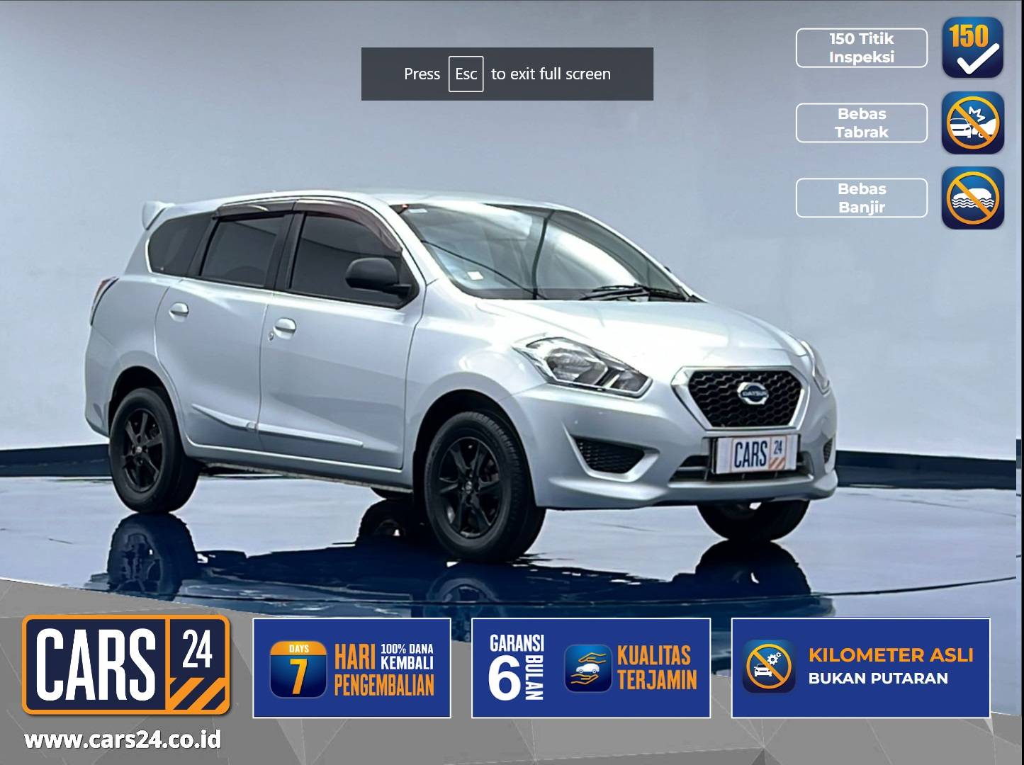 Used 2014 Datsun GO +  1.2 T 1.2 T