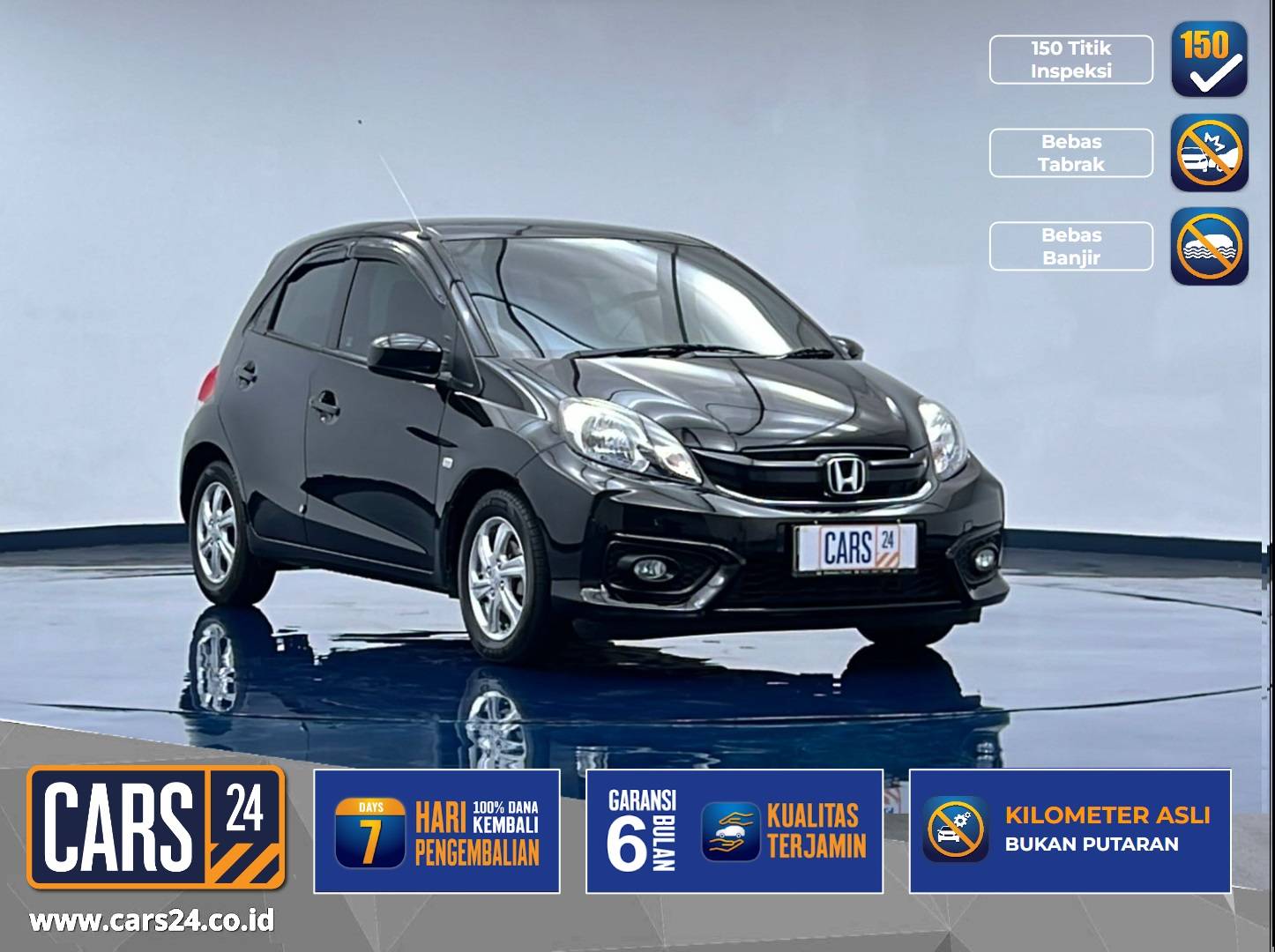 2017 Honda Brio Satya E CVT Satya E CVT bekas