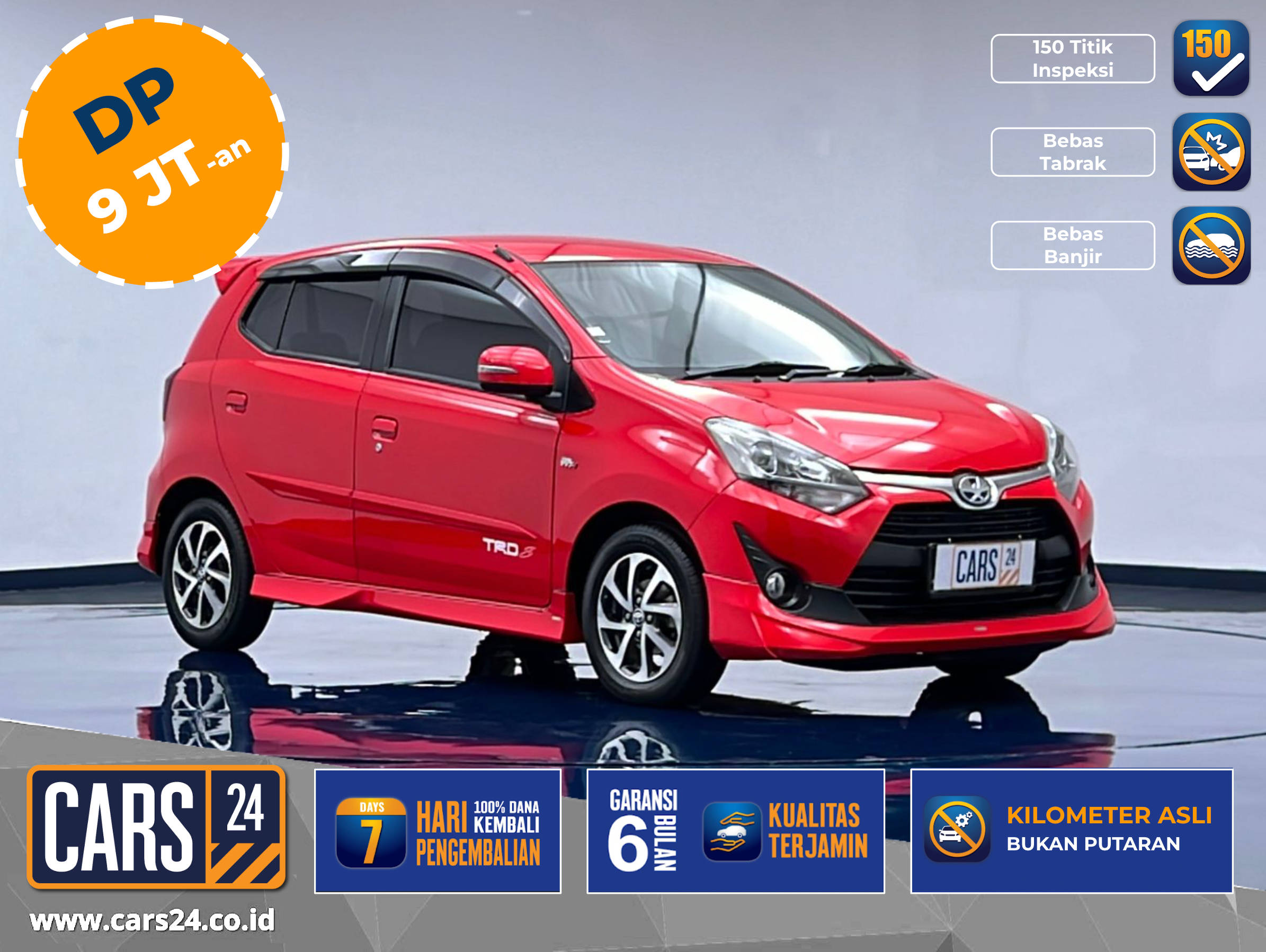 Used 2018 Toyota Agya 1.2L G AT TRD 1.2L G AT TRD
