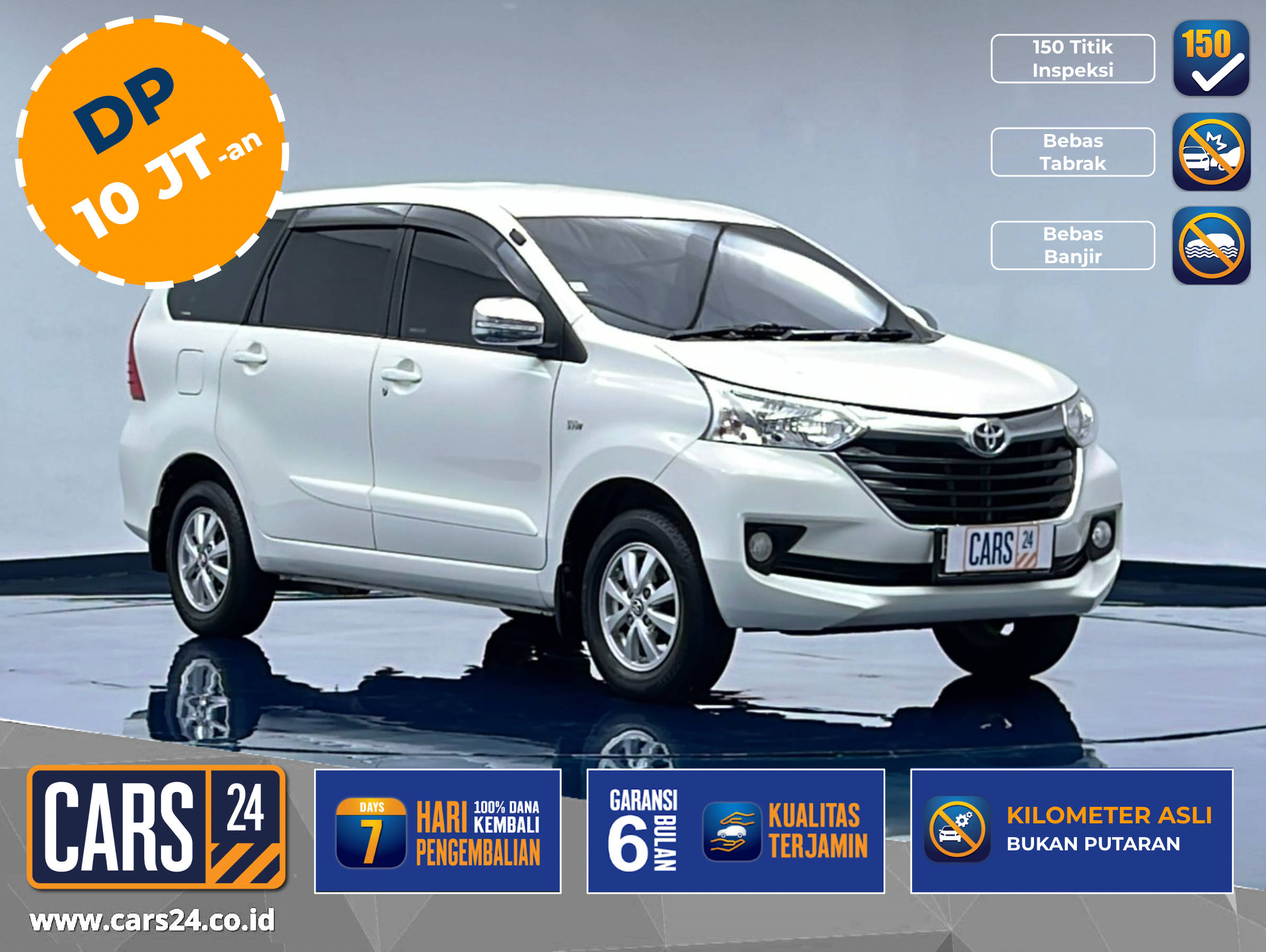 2017 Toyota Avanza 1.3G AT 1.3G AT bekas