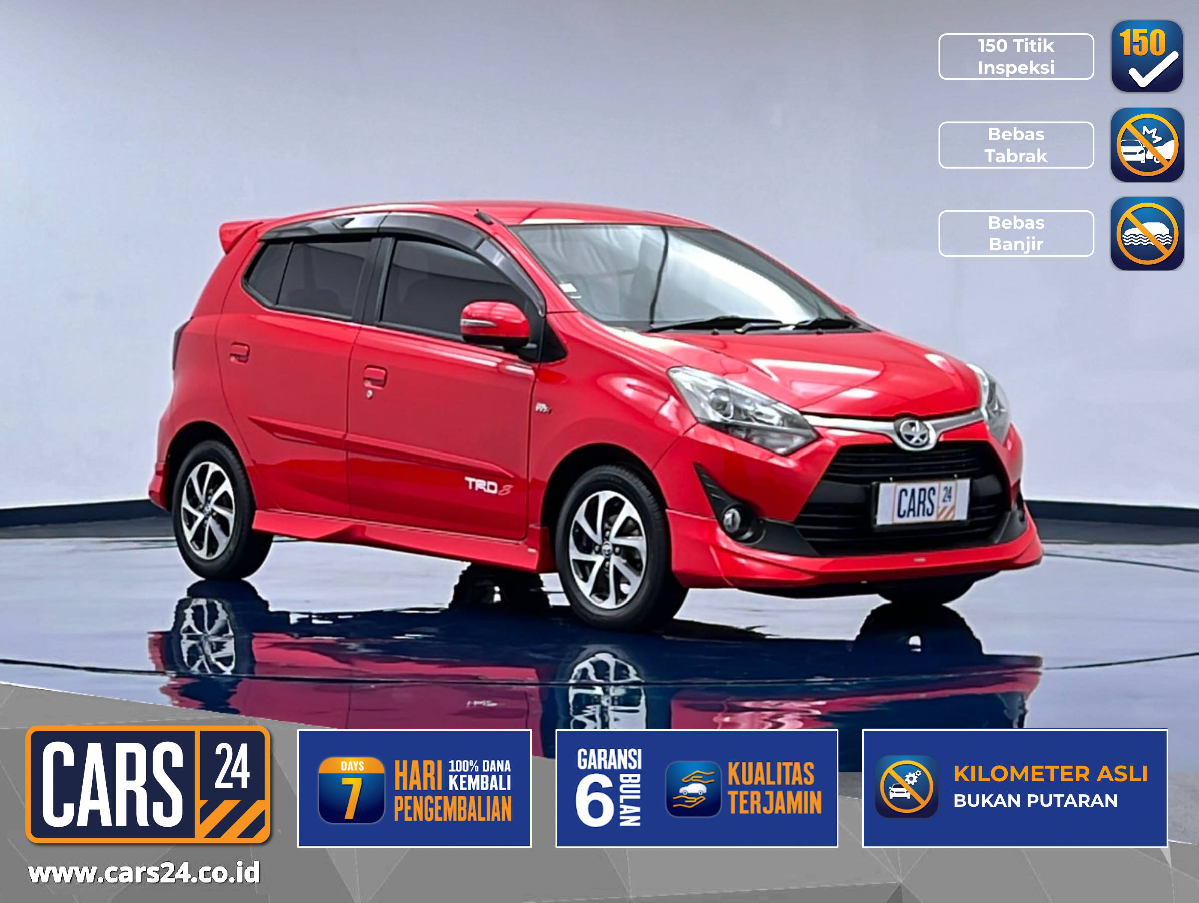 Used 2019 Toyota Agya 1.2L G M/T 1.2L G M/T