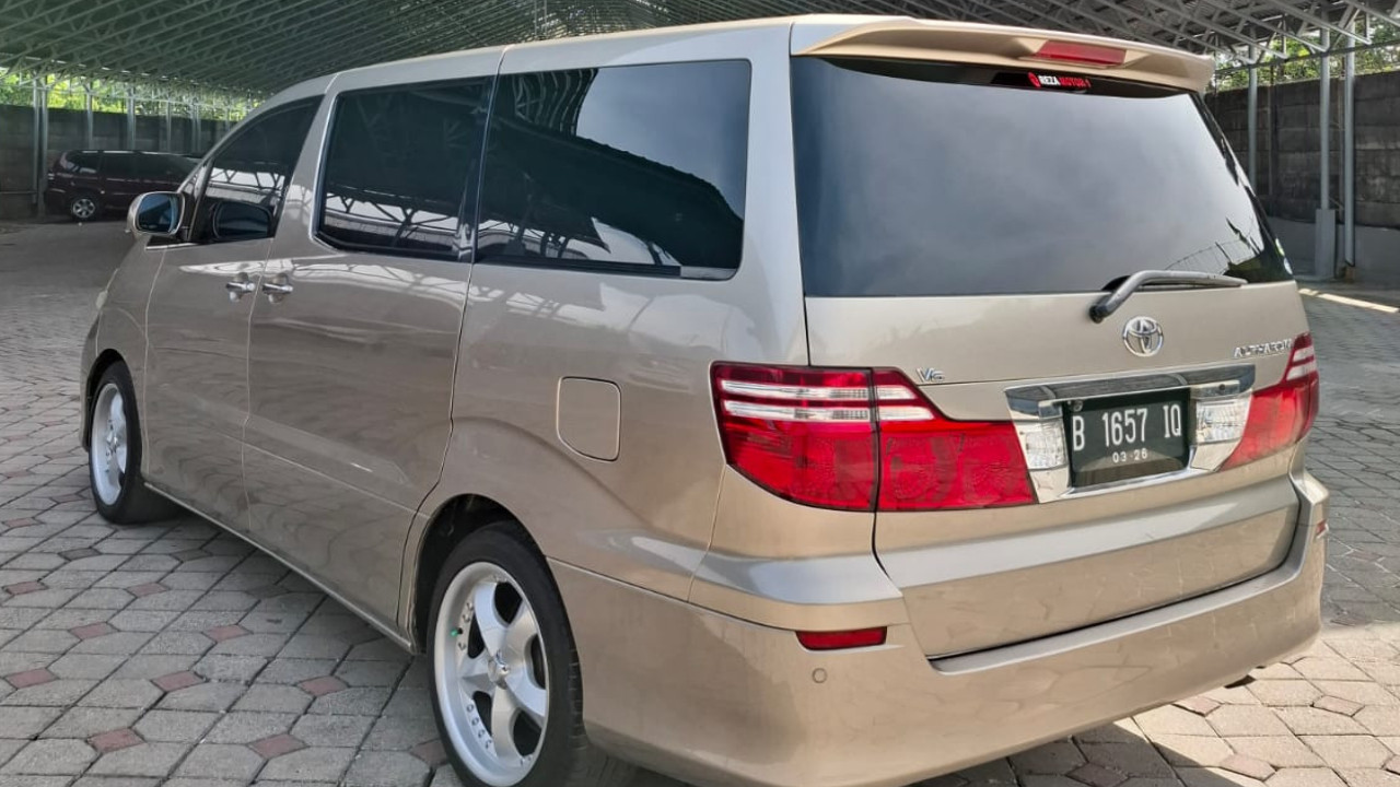 2006 Toyota Alphard 2006 Toyota Alphard