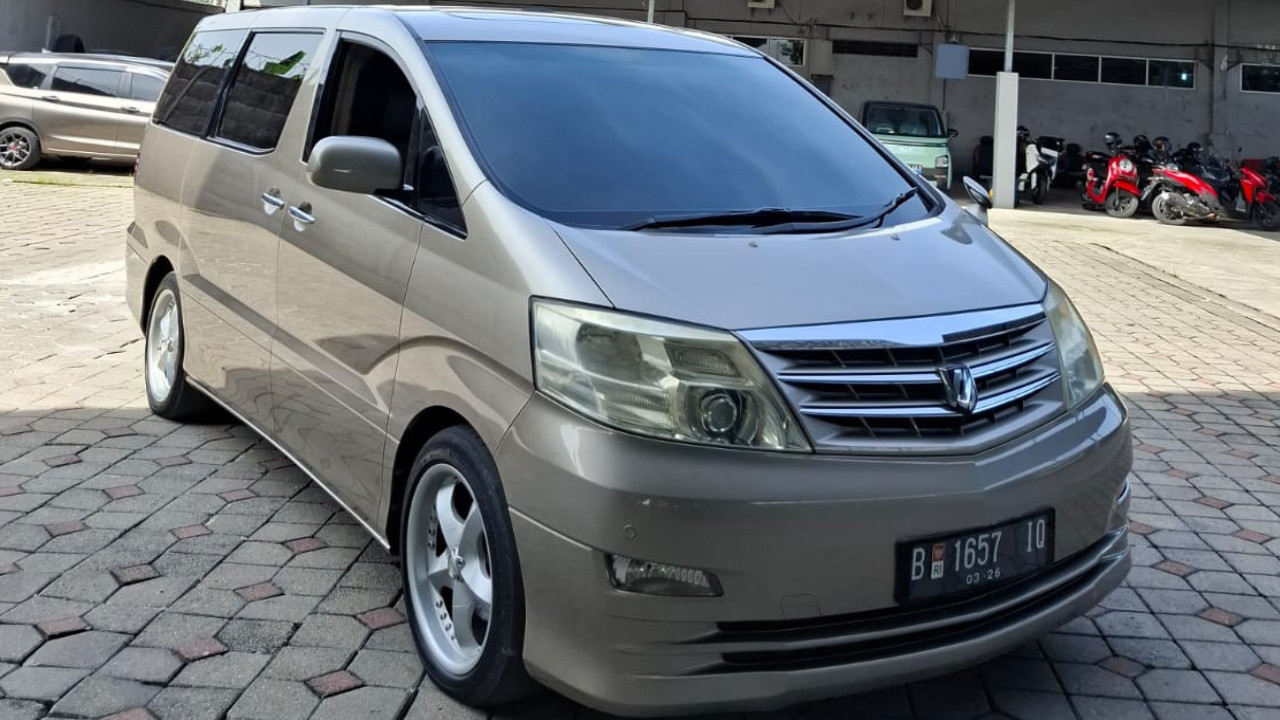2006 Toyota Alphard 2006 Toyota Alphard