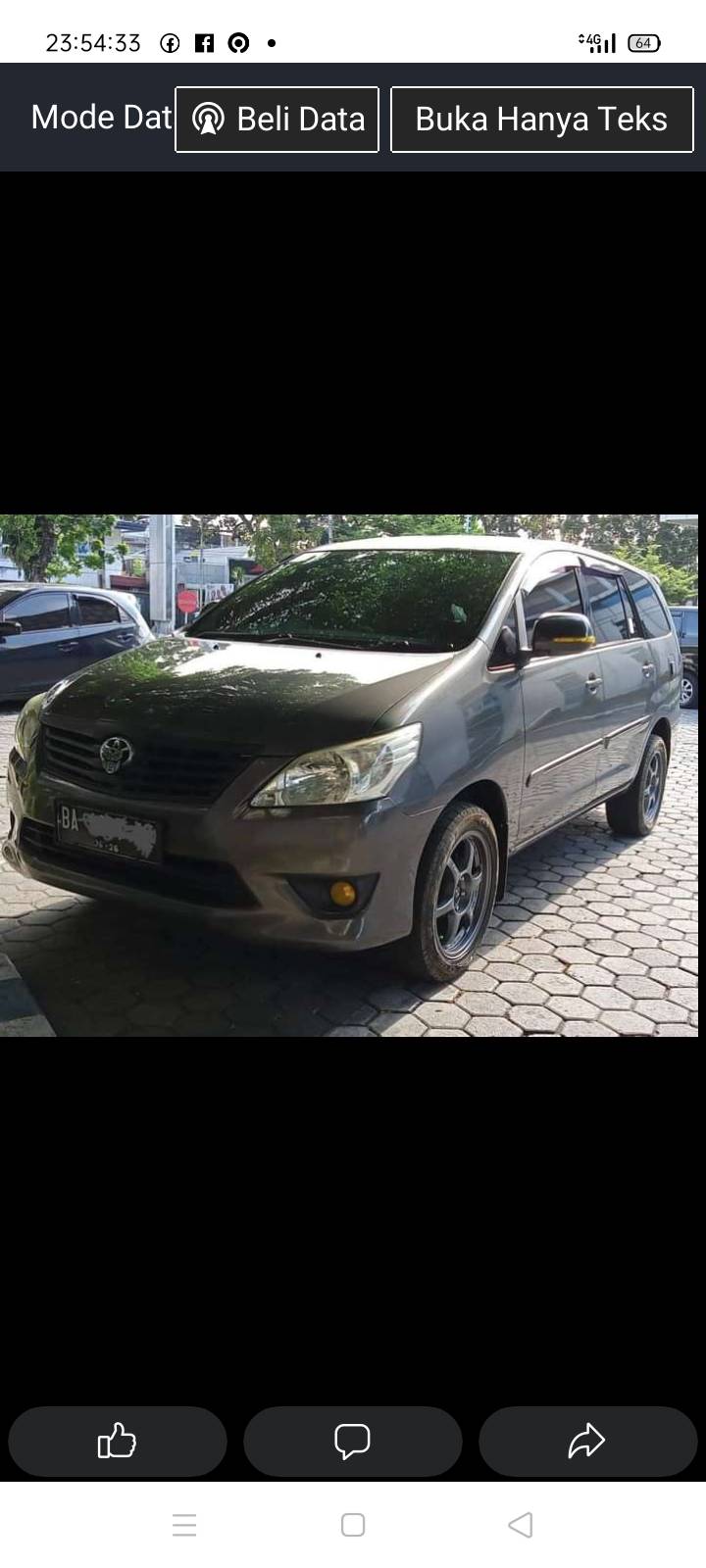 Used 2013 Toyota Kijang Innova 2.0 G MT 2.0 G MT