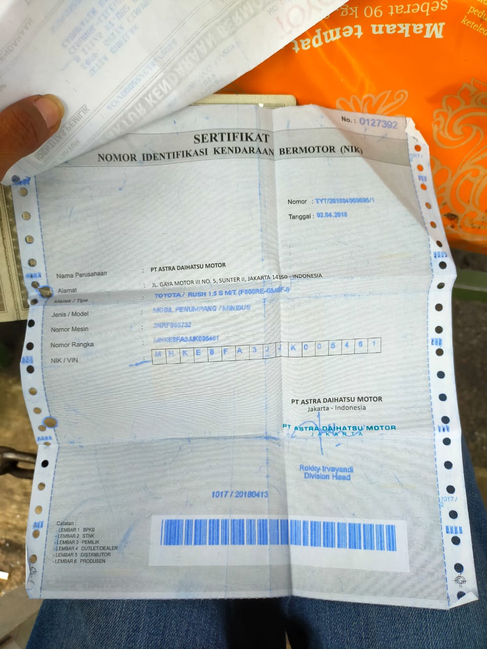 2018 Toyota Rush  1.5 S M/T TRD SPORTIVO DRESS UP 2018 Toyota Rush  1.5 S M/T TRD SPORTIVO DRESS UP