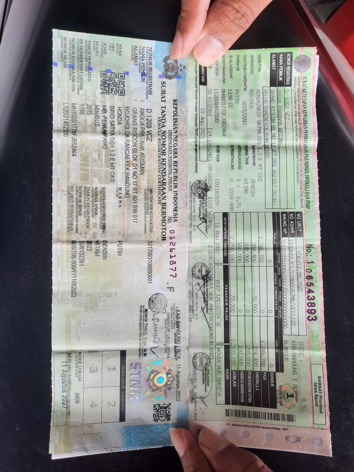 2015 Honda Brio 2015 Honda Brio