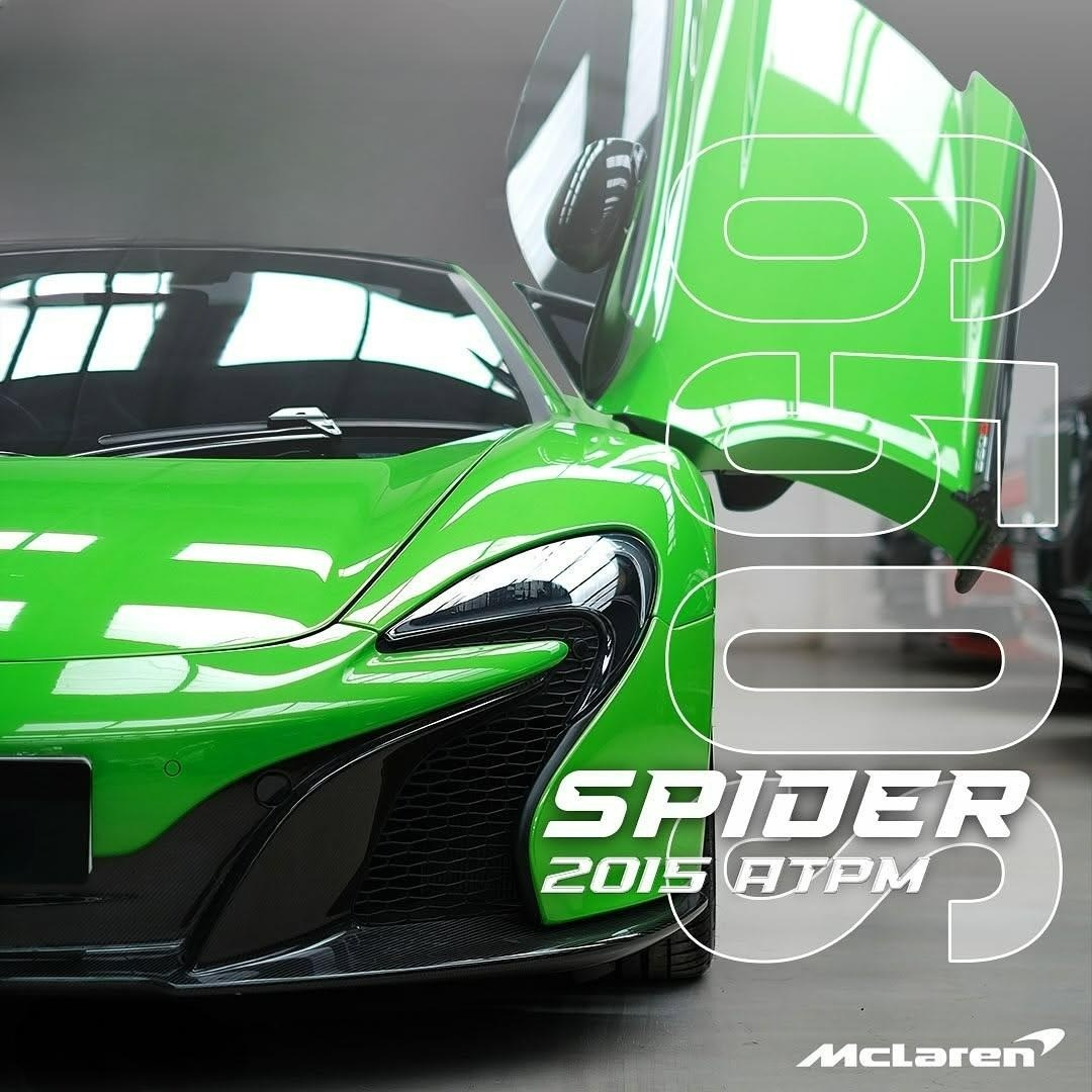 2015 Mclaren 650 S Spider 3.8 L 2015 Mclaren 650 S Spider 3.8 L