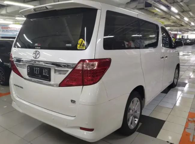 Used 2012 Toyota Alphard 2.5 G A/T 2.5 G A/T for sale