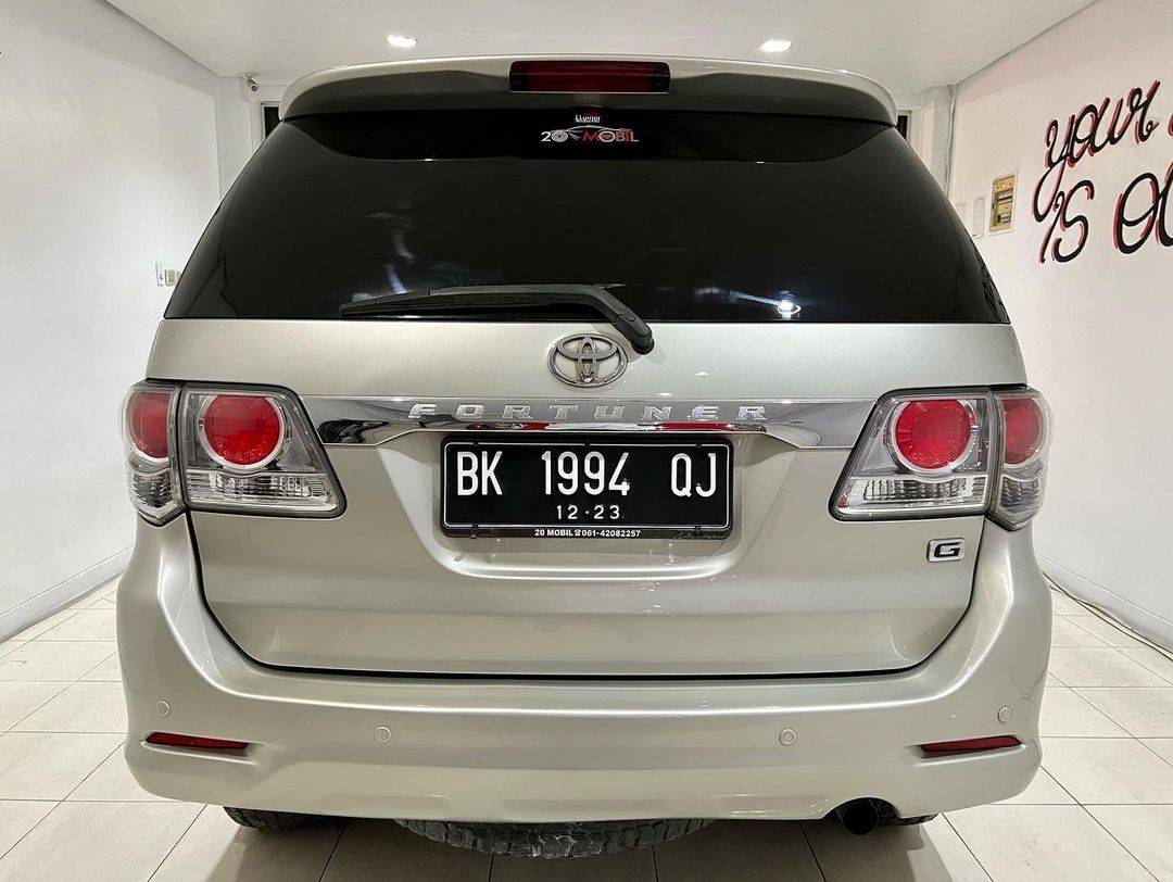 2012 Toyota Fortuner  2012 Toyota Fortuner