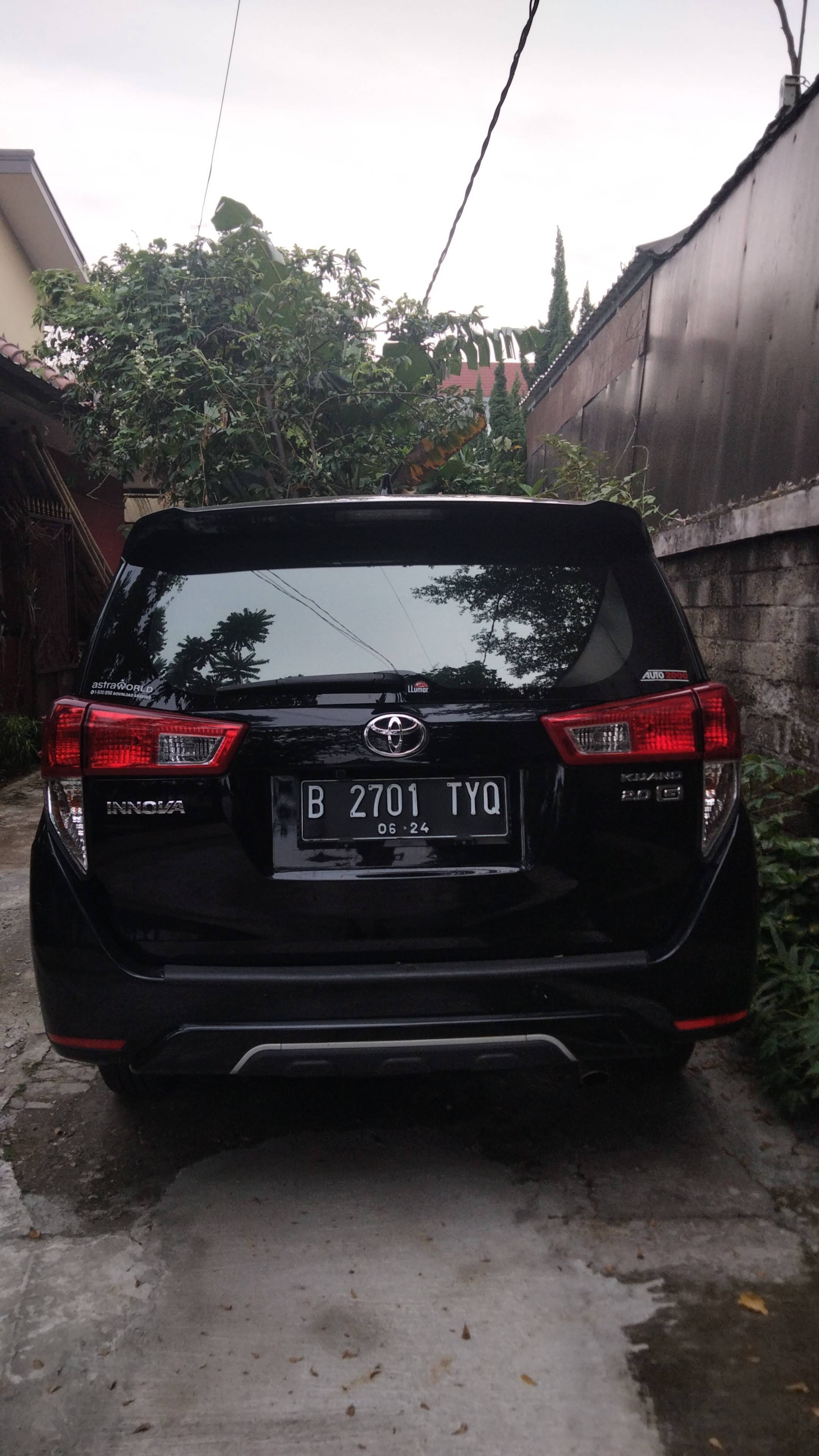 2019 Toyota Kijang Innova 2.0L G AT REBORN 2.0L G AT REBORN tua