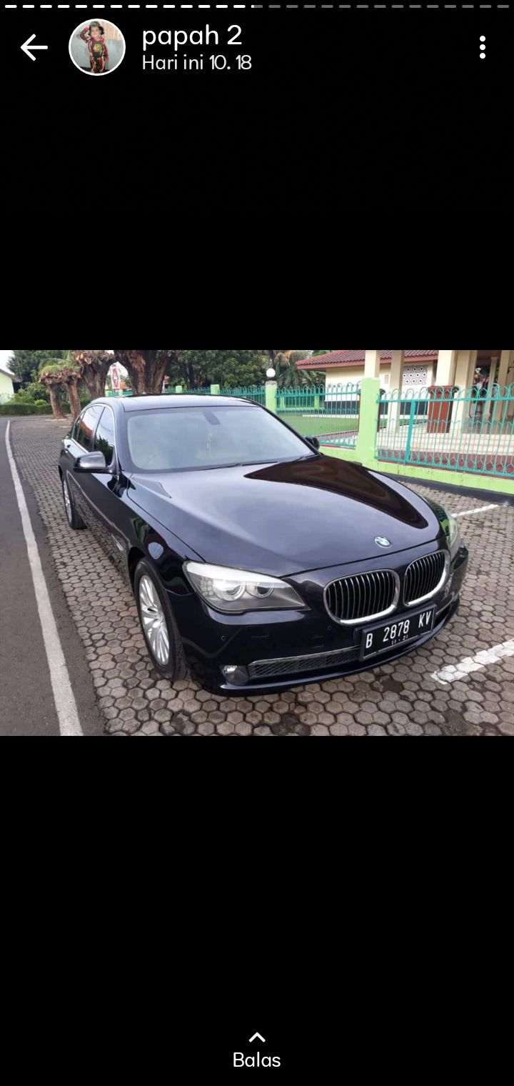 2011 BMW 7 Series Sedan 740Li Bekas 2011 BMW 7 Series Sedan 740Li Bekas